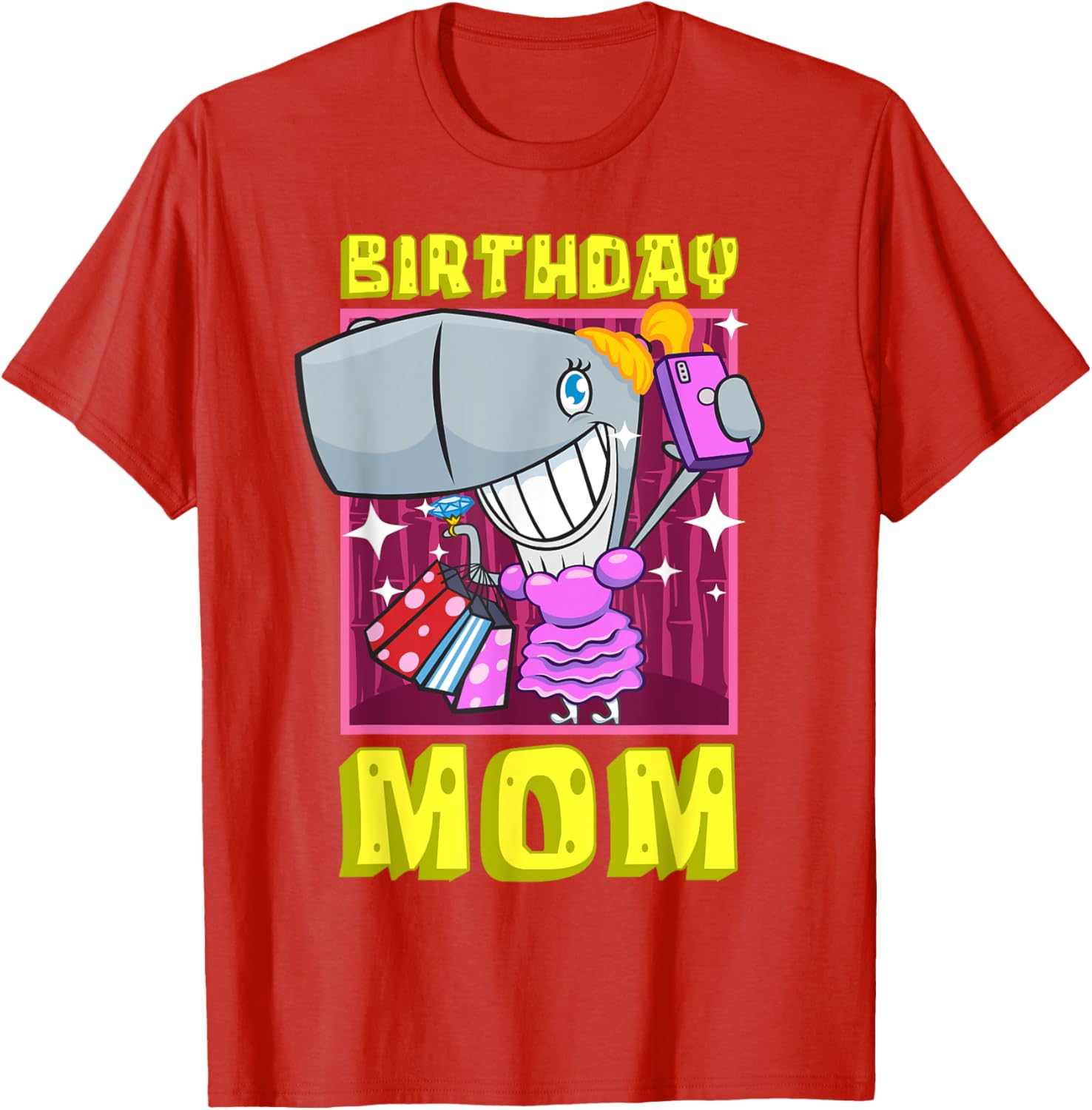 Mademark x SpongeBob SquarePants Pearl Krabs Birthday Mom T-Shirt - 2