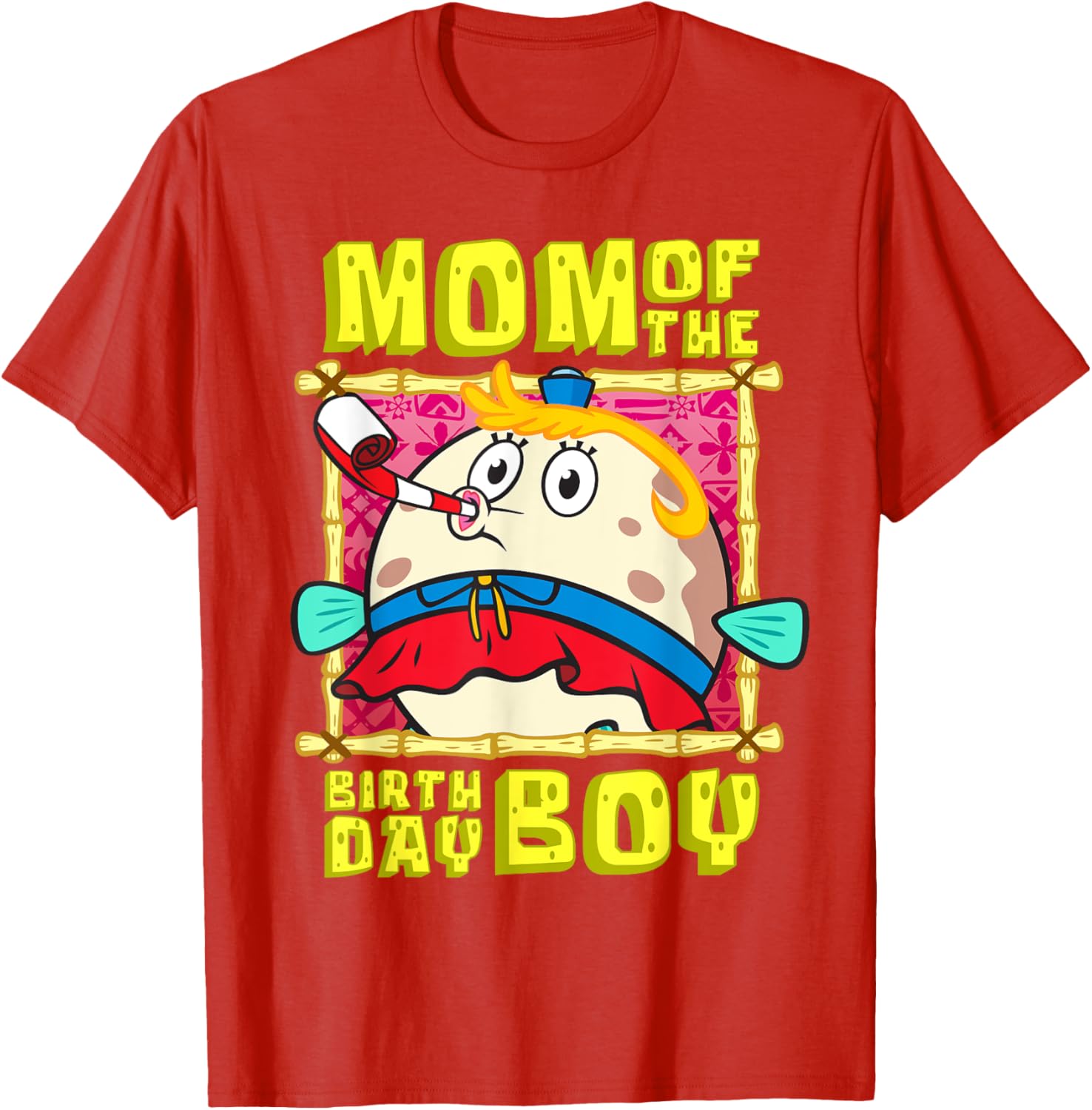 Mademark x SpongeBob SquarePants Mrs Puff Birthday Mom T-Shirt Gift - 16