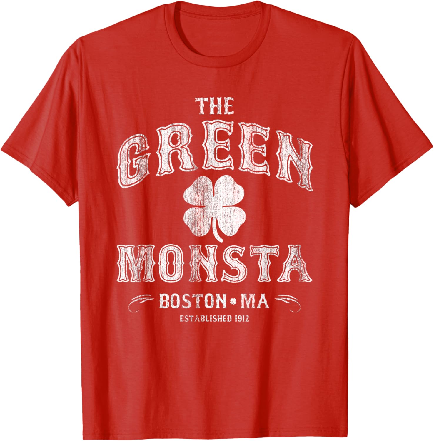 The Green Monsta Boston T-Shirt Perfect for Game Day or St. Patrick's Day - 14
