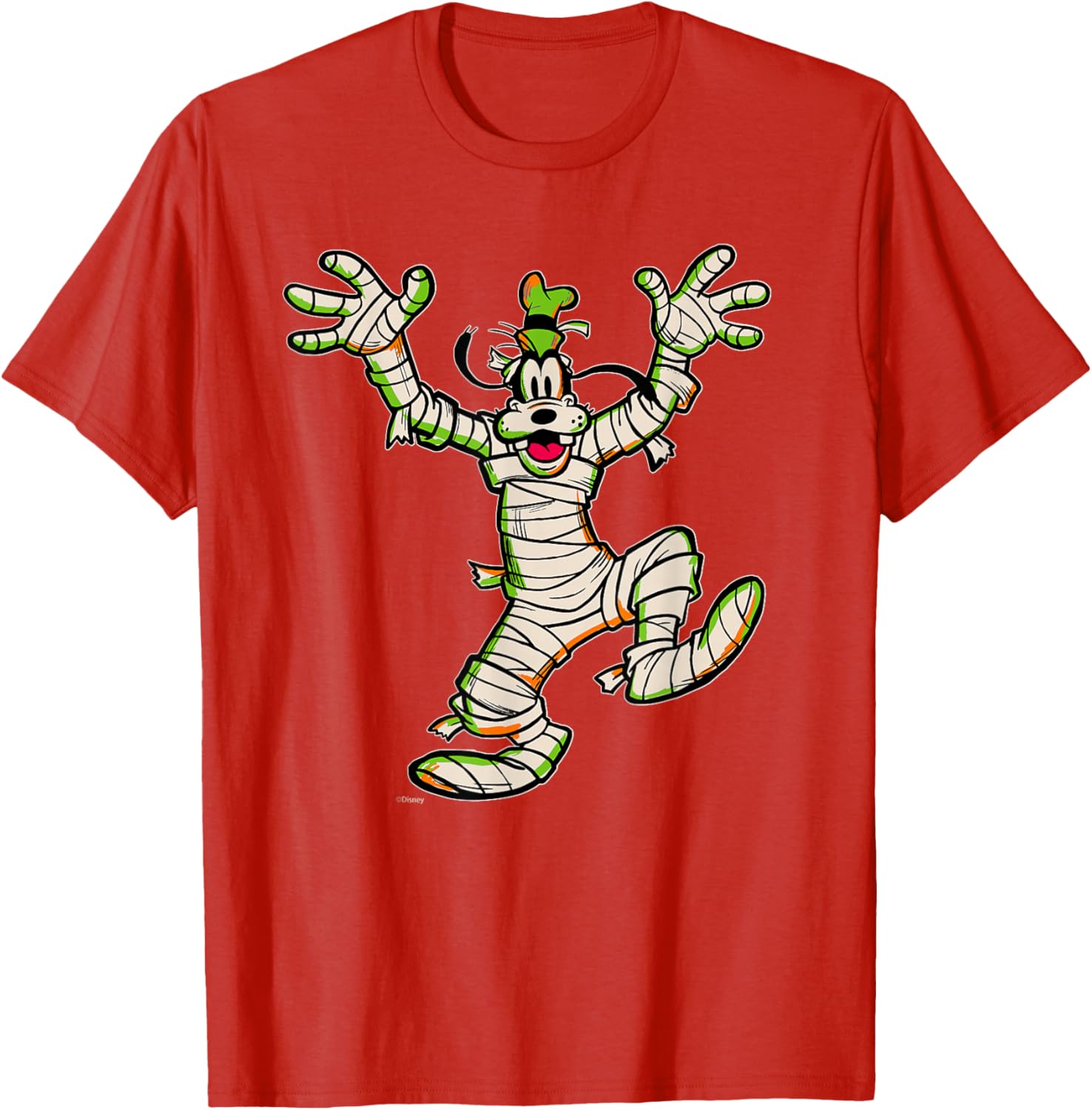 Disney 100 Goofy Mummy Halloween T-Shirt for Fun Costume Celebrations - 19