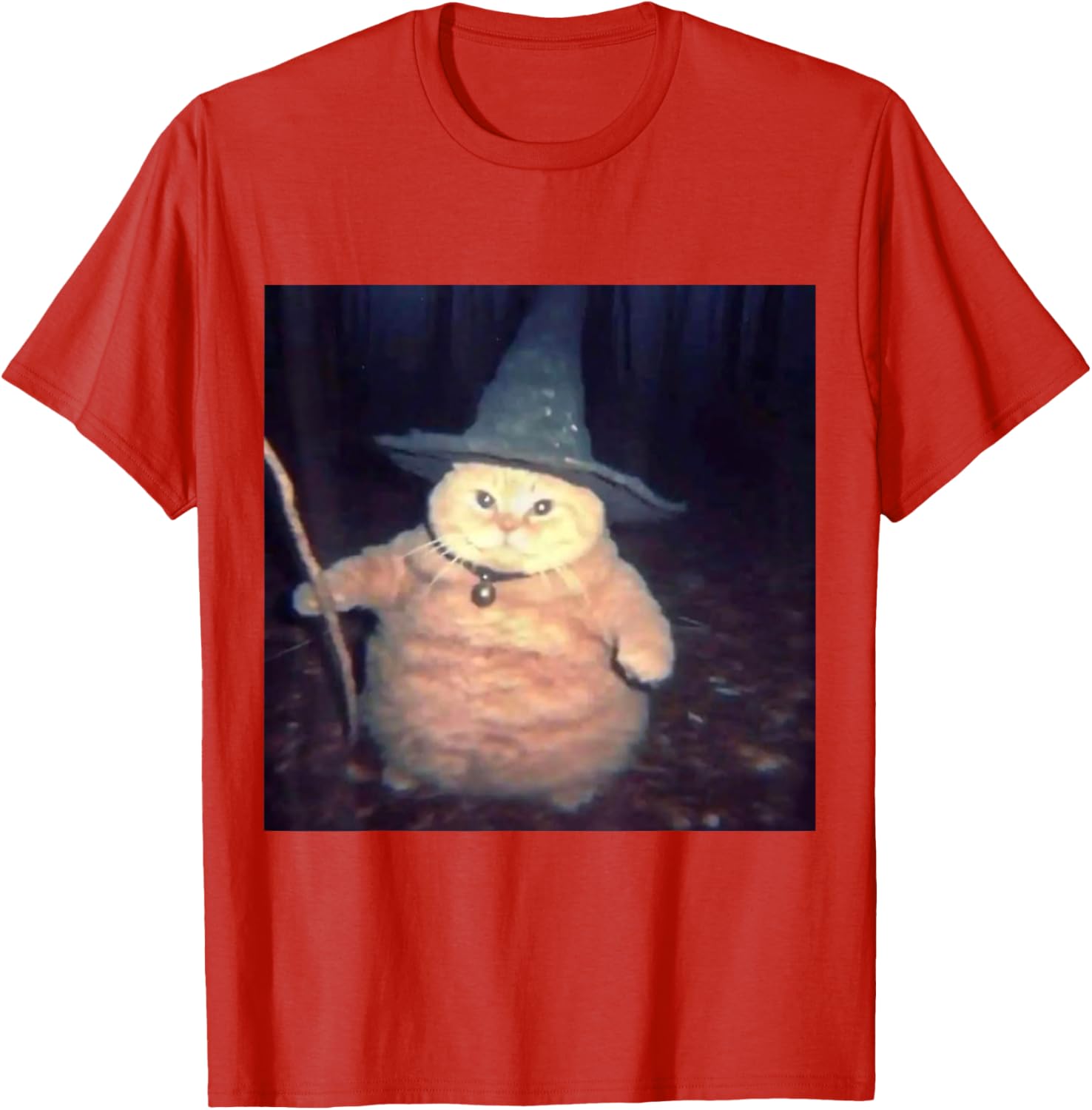 Funny Wizard Cat Halloween T-Shirt for Cat Lovers and Meme Fans - 20
