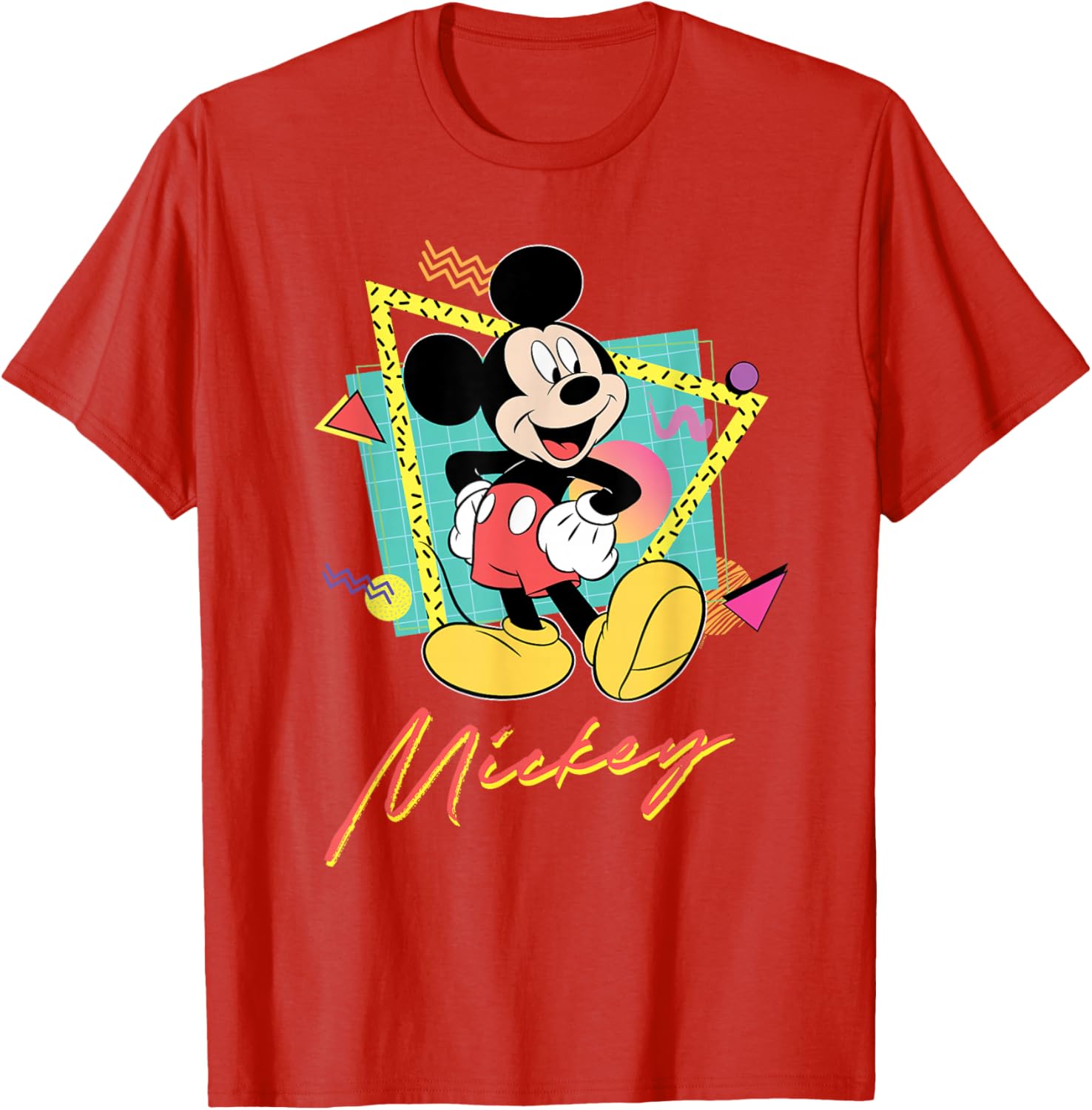 Disney Mickey Mouse Retro 90s Couples Matching Valentine's T-Shirt - 18