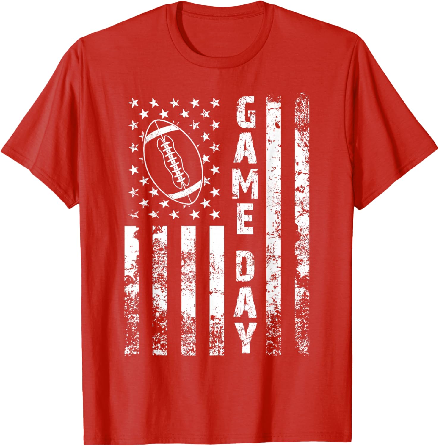 Game Day Flag American Football T-Shirt for Loving Moms and Dads - 10