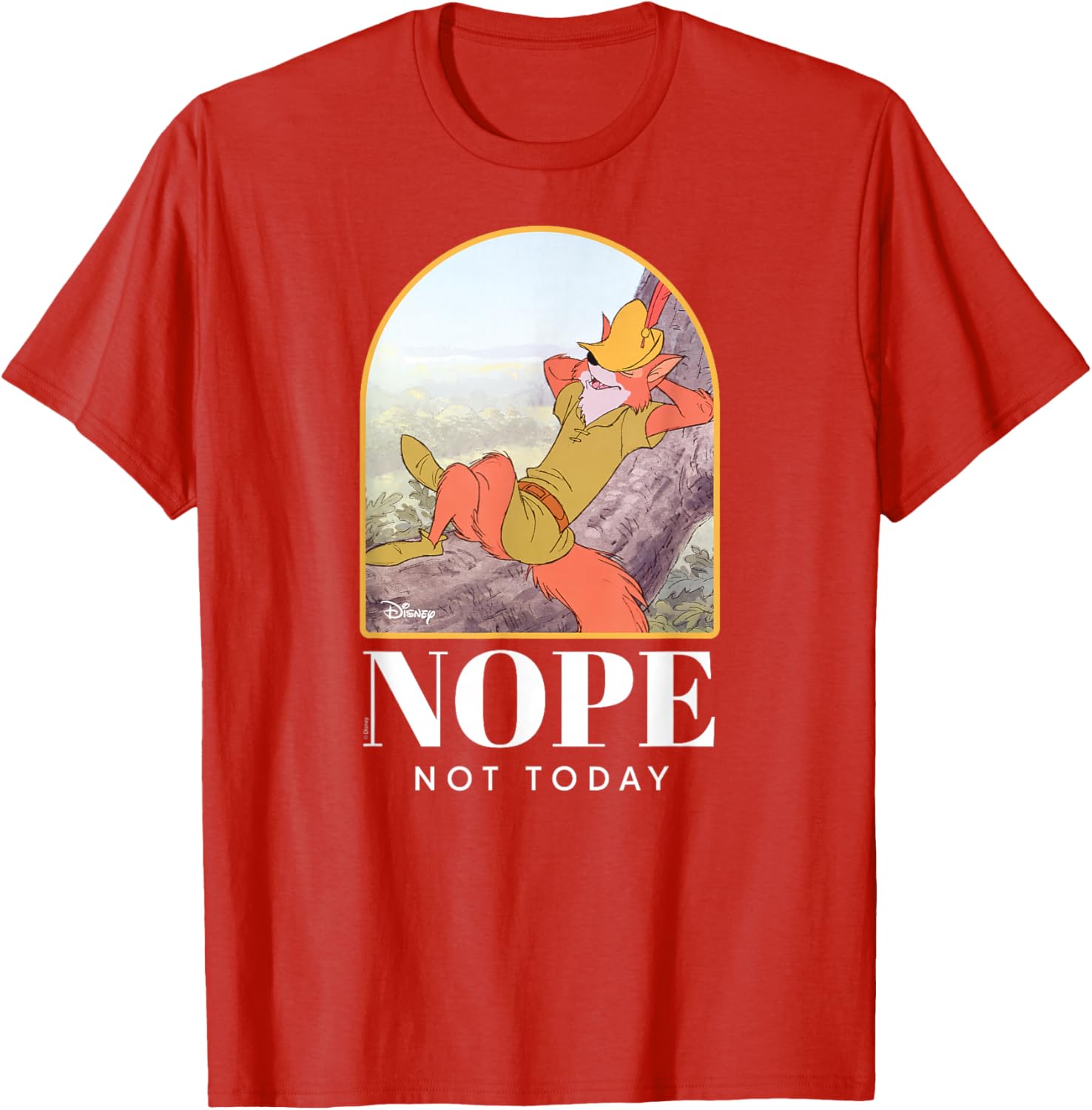Robin Hood Nope Not Today T-Shirt Cool Graphic Tee for Fun Outfits - 8