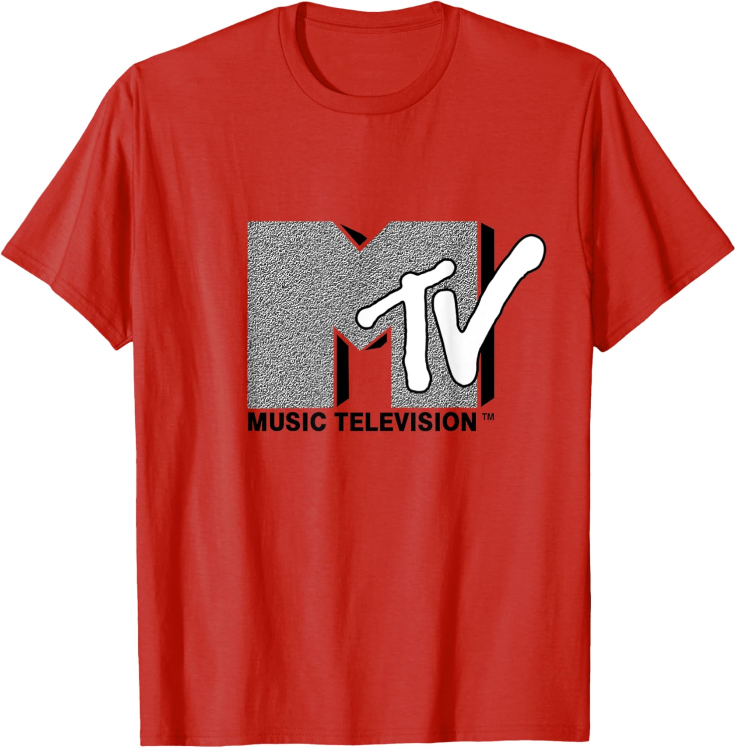 Mademark x MTV Classic MTV Logo Wall Structure T-Shirt for Style Lovers - 5