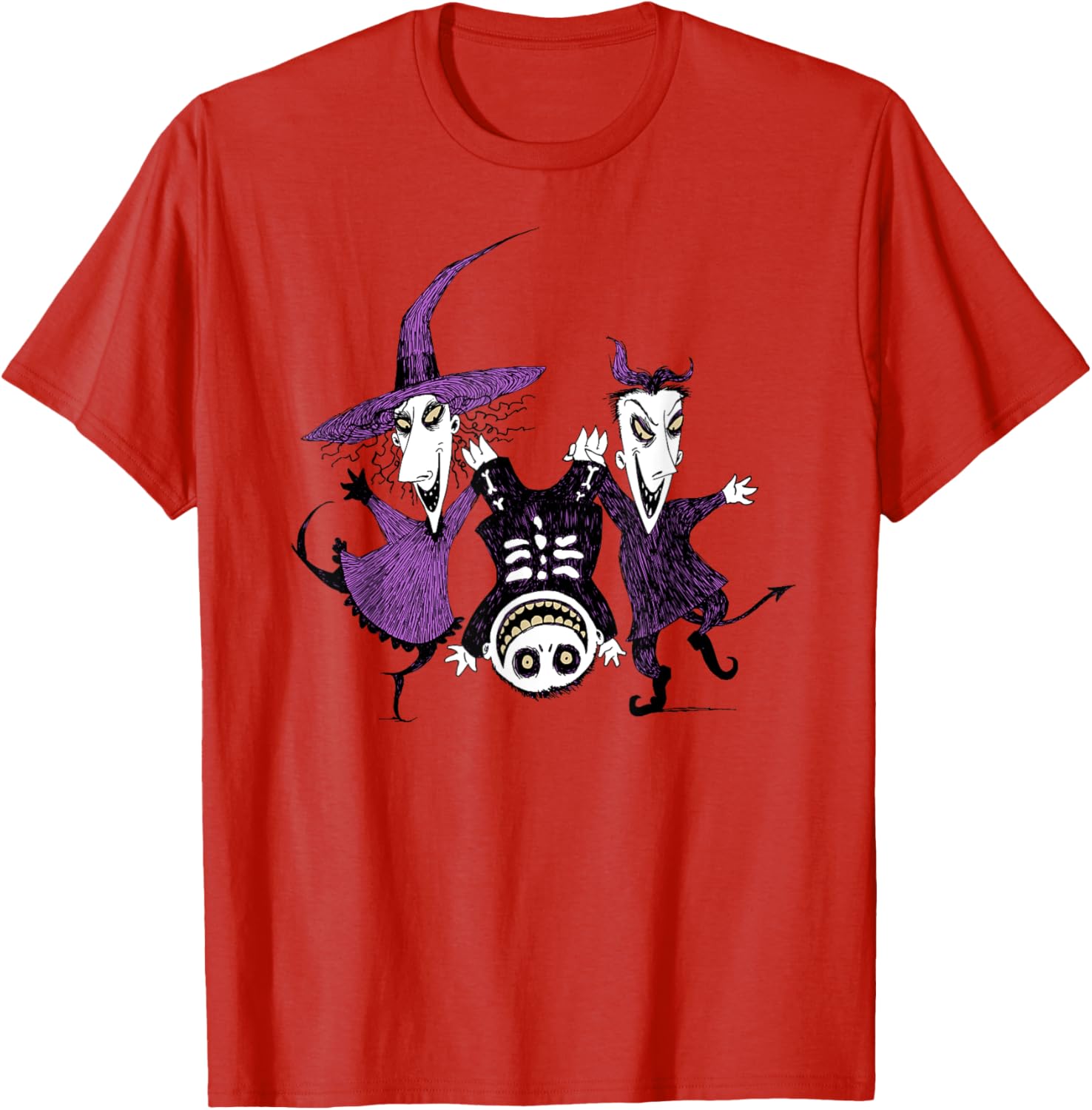 Disney Halloween Nightmare Before Christmas Trick or Treat T-Shirt for Fun - 8
