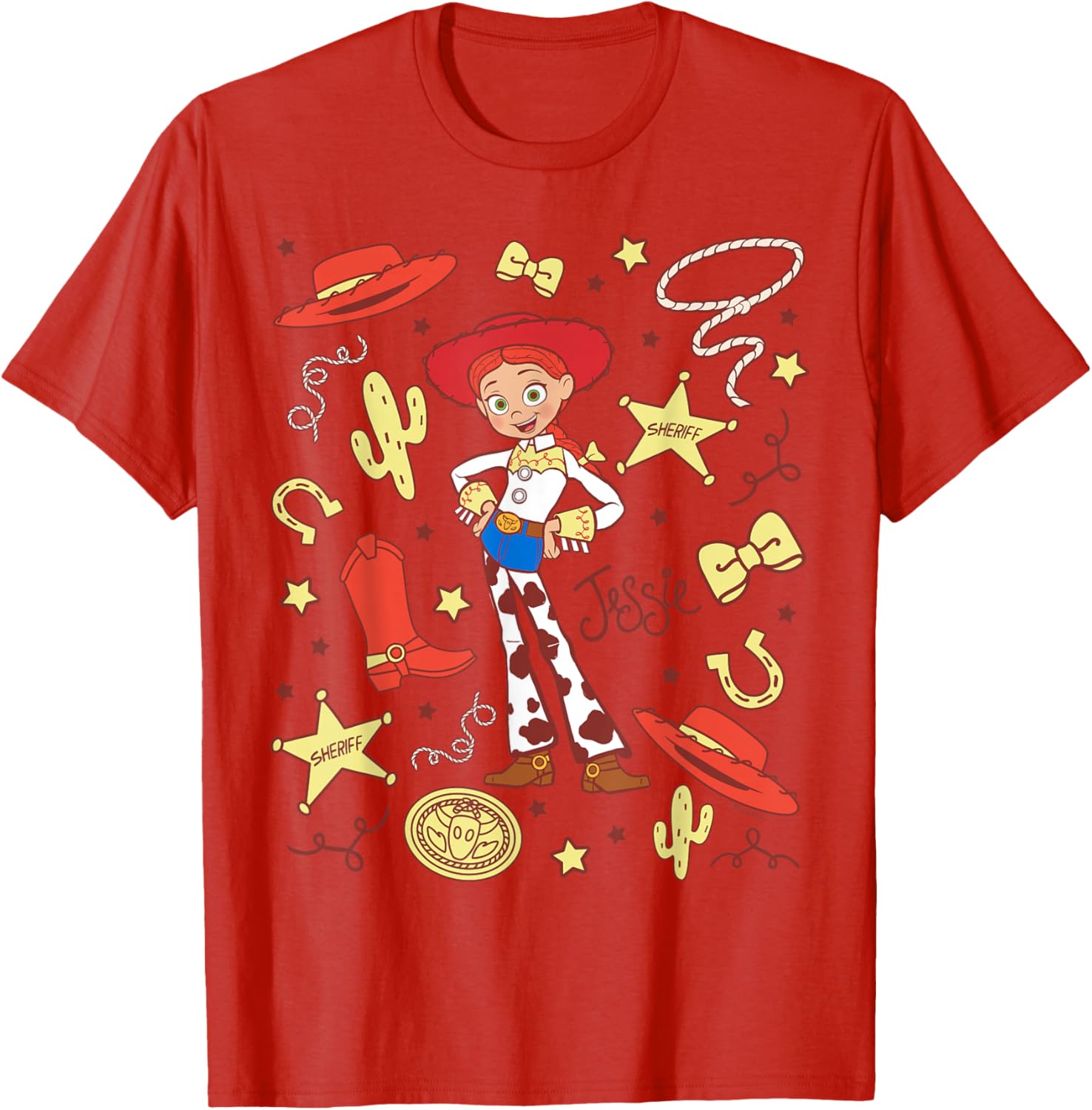 Toy Story Jessie Cowgirl Western Spirit T-Shirt for Kids and Adults - 15