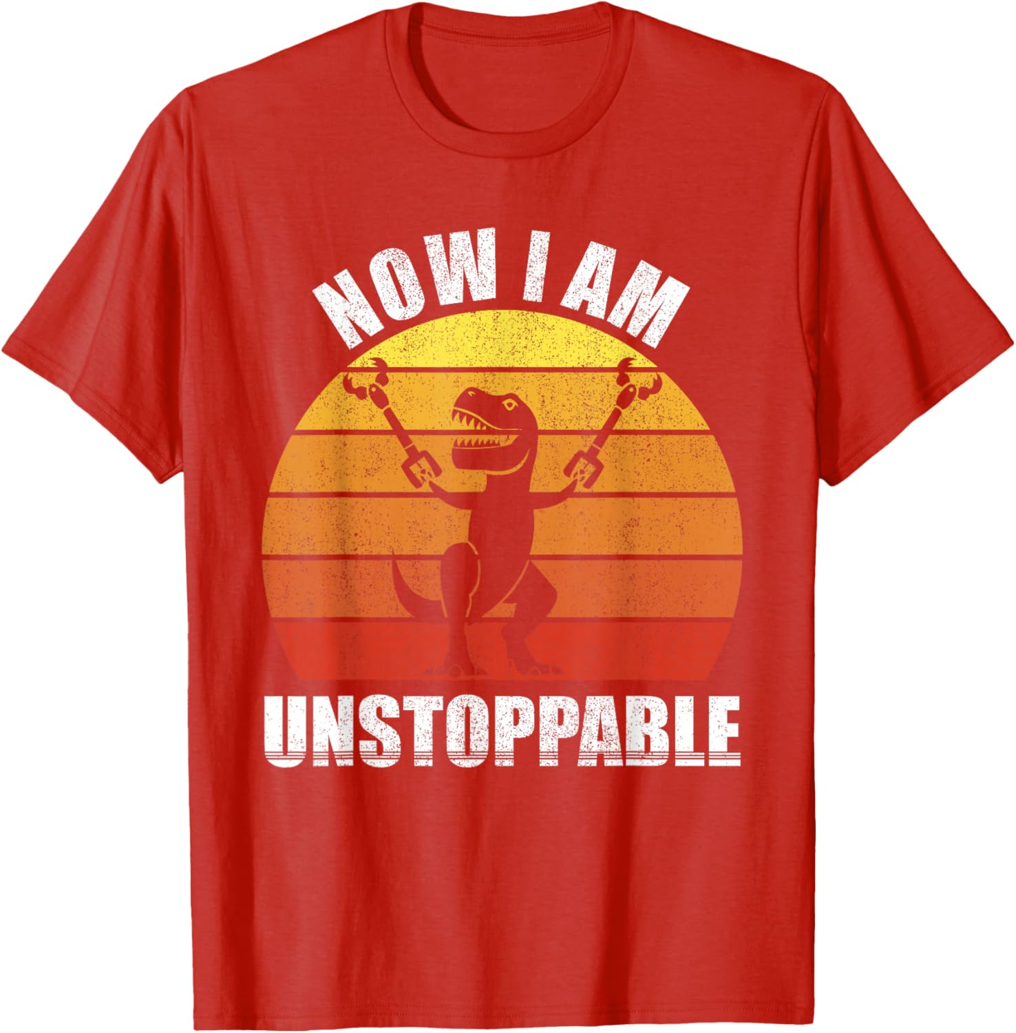 Funny Retro Unstoppable T-Rex Shirt Vintage Gift for Dino Lovers - 20