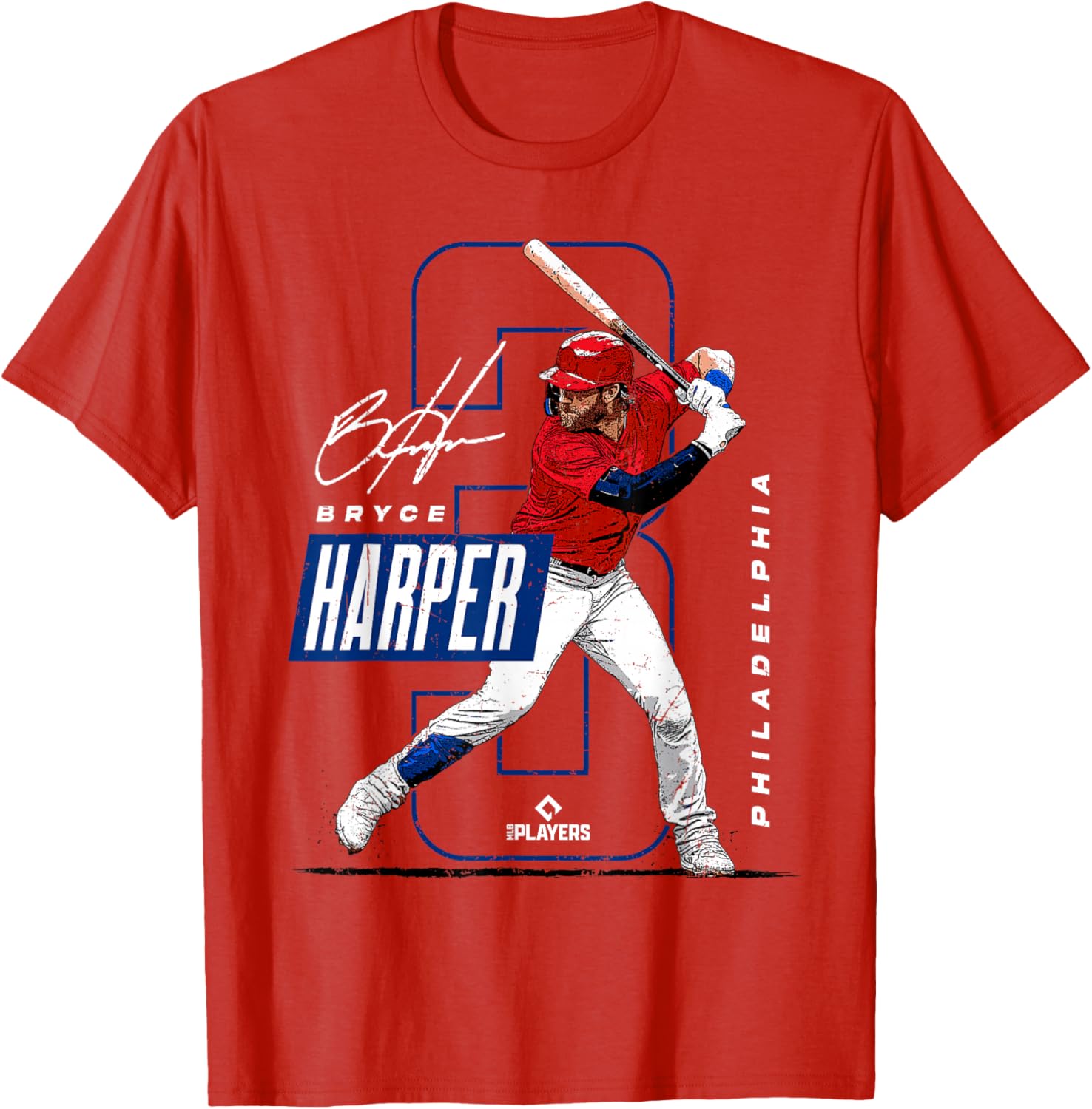 Bryce Harper T-Shirt for MLB Fans - Philadelphia Star Players Apparel - 1