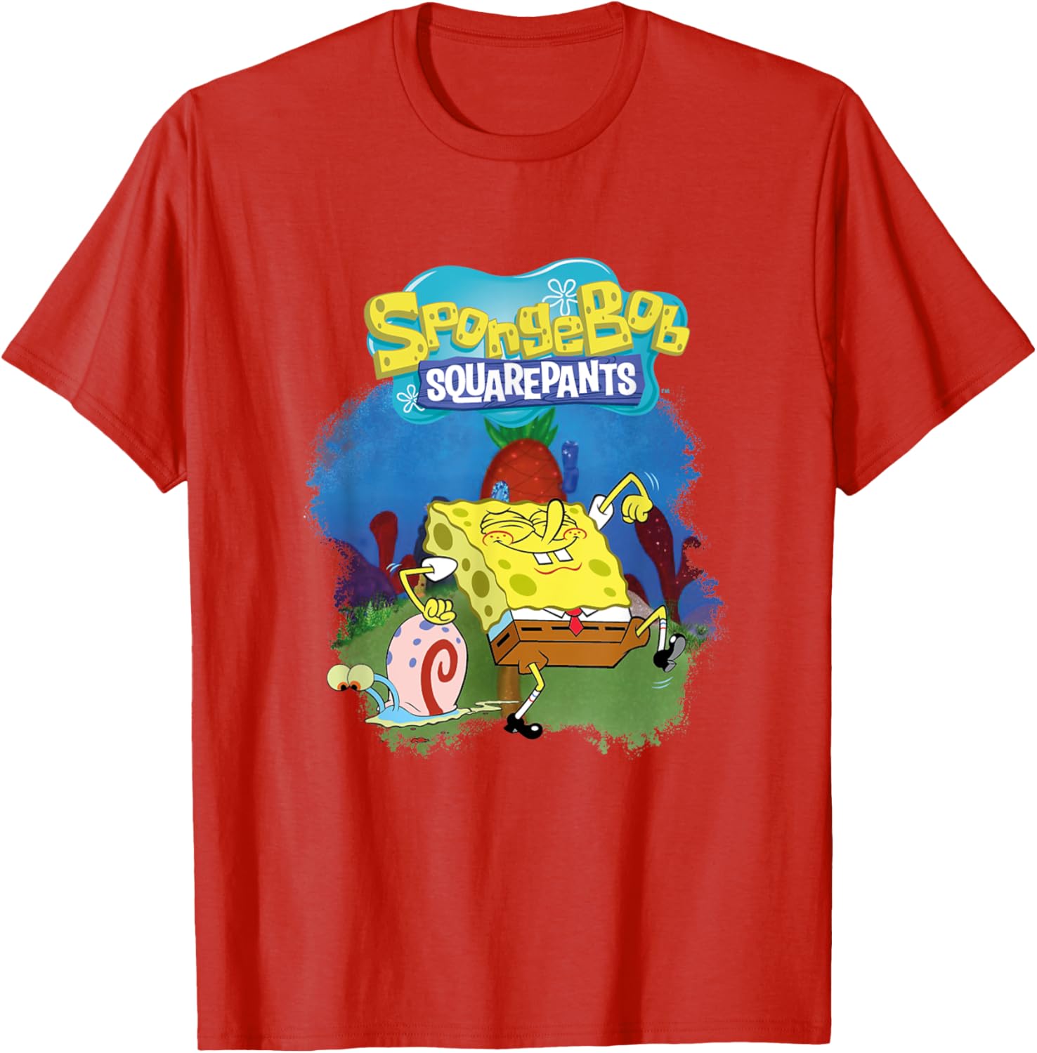 Mademark x SpongeBob SquarePants SpongeBob and Gary T-Shirt for Fans - 8