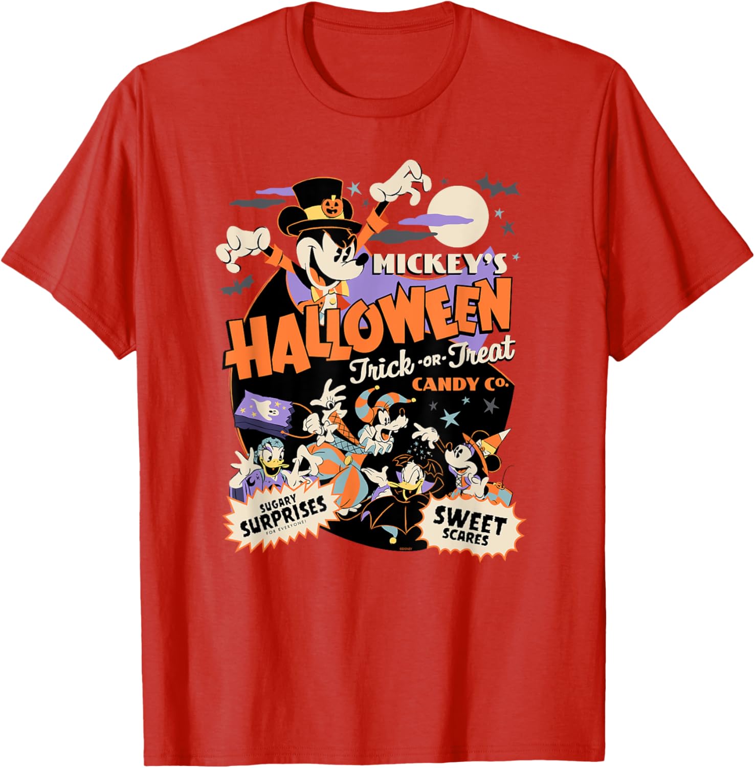 Disney Mickey Halloween Trick or Treat Candy Co T-Shirt for Kids - 29