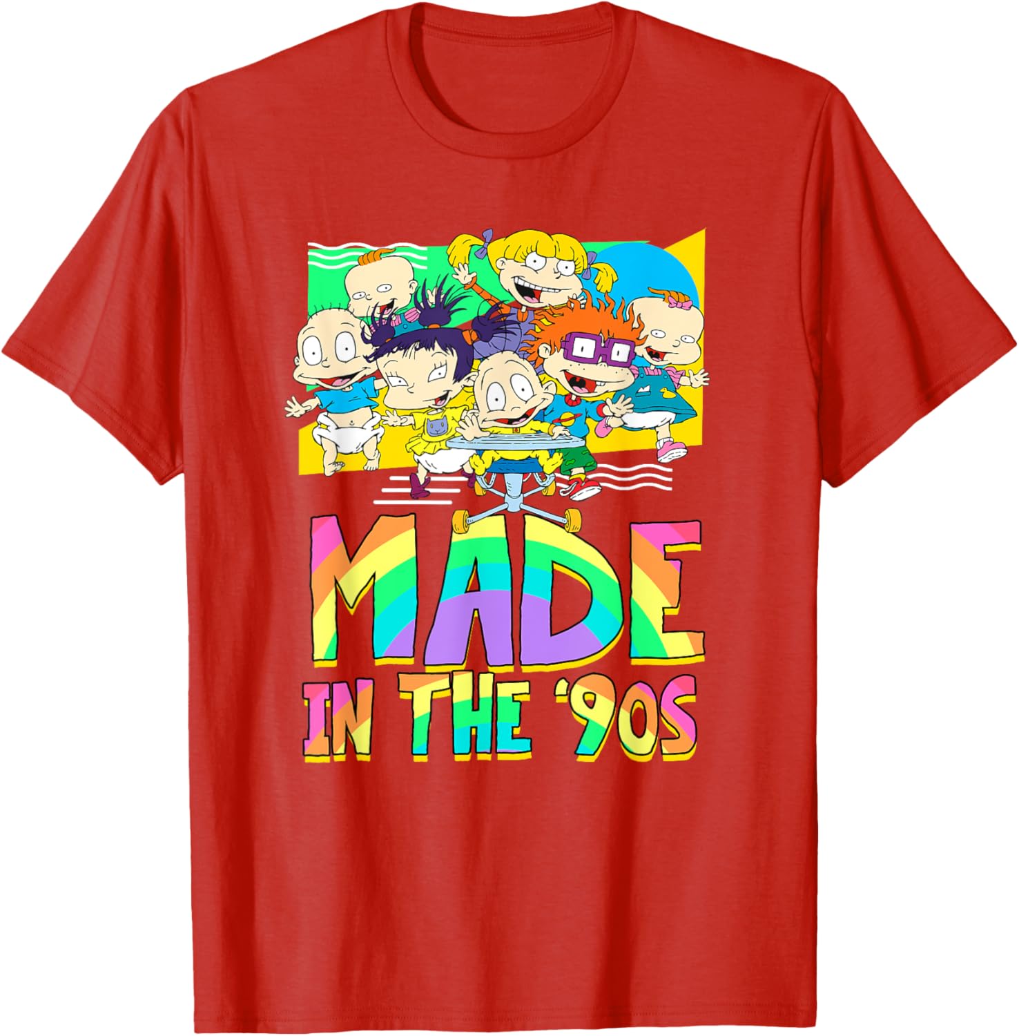 Mademark x Rugrats Rainbow Gradient T-Shirt Inspired by 90s Nostalgia - 4
