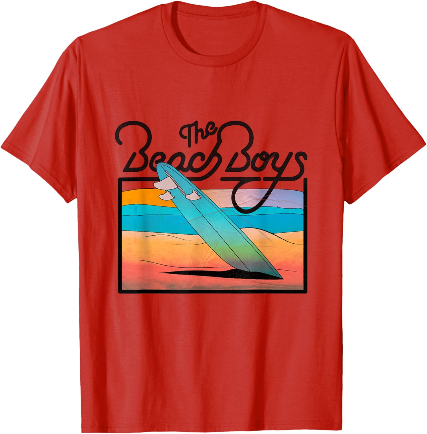 Beach Boys Beach Sunset T-Shirt for Casual Summer Vibes and Style - 1