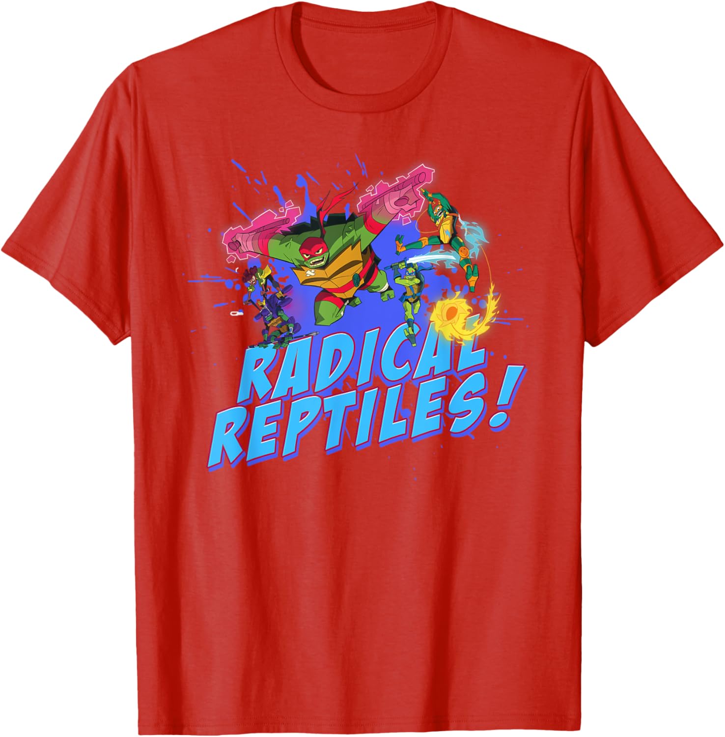 Mademark TMNT Brothers Radical Reptiles Rise T-Shirt for Fans - 5