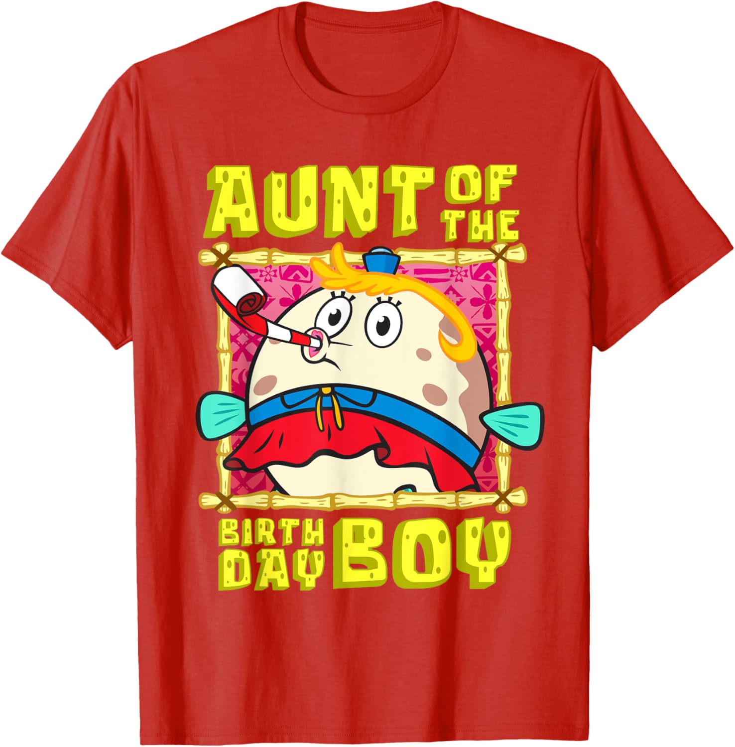 Mademark SpongeBob Mrs Puff T-Shirt Perfect Gift for Birthday Aunt - 2