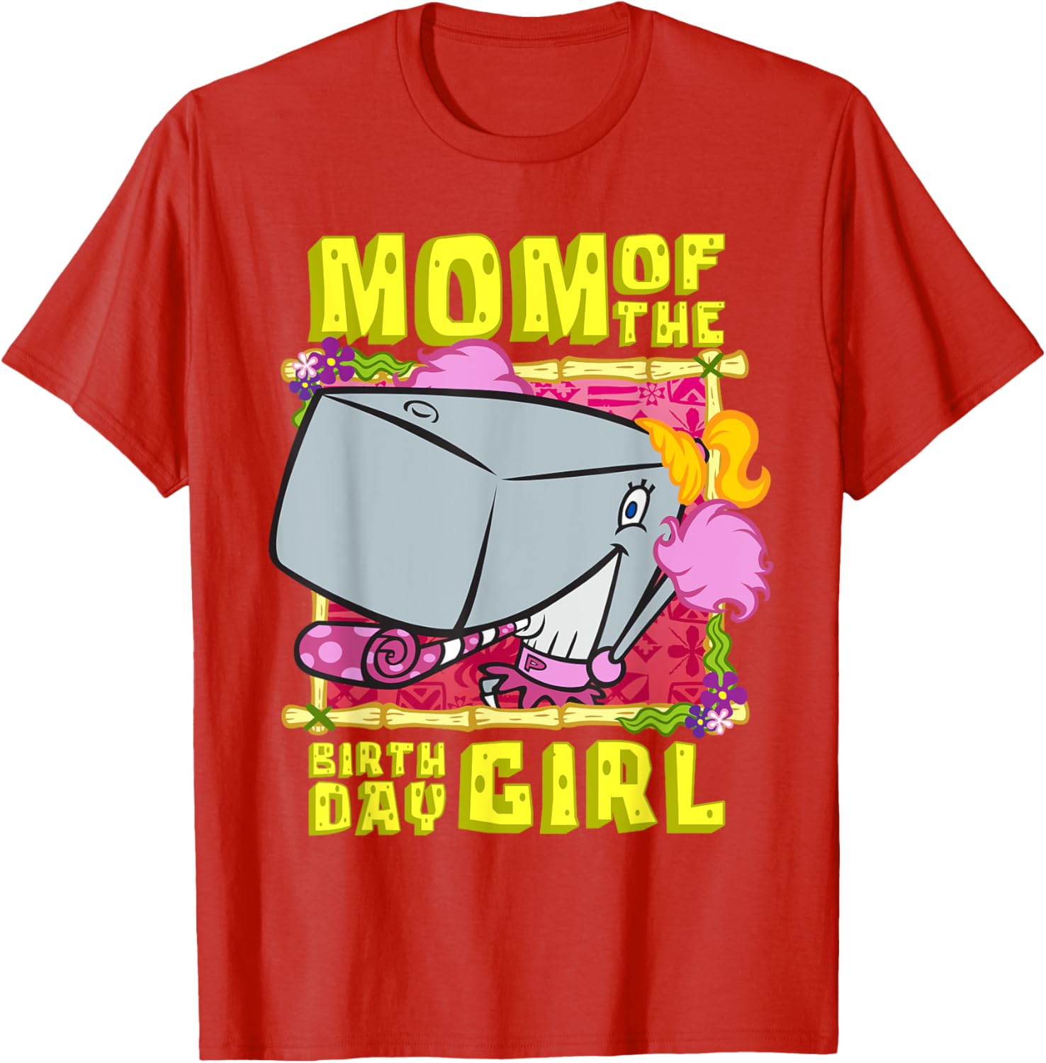 SpongeBob Pearl Krabs Mom T-Shirt Perfect Gift for Birthday Girls - 5