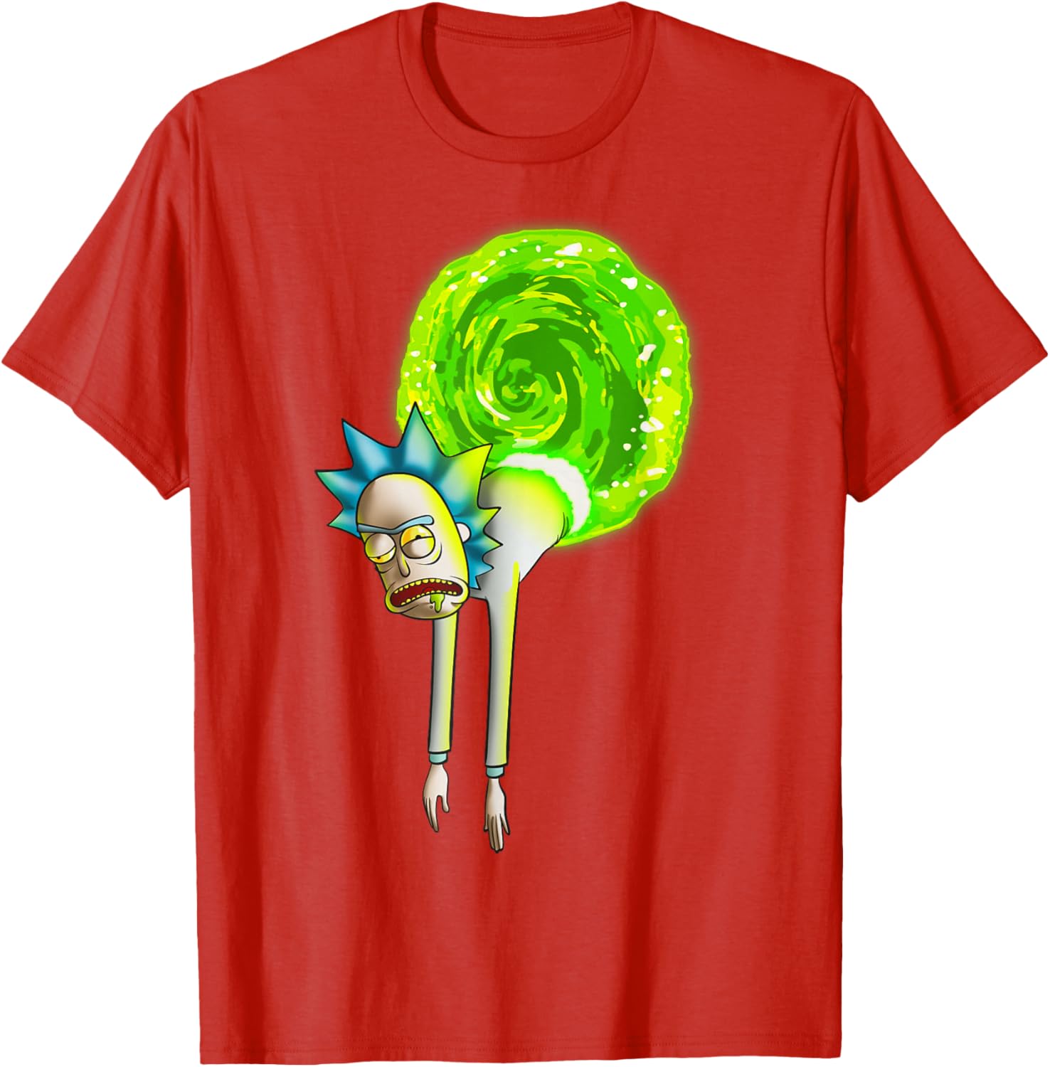 Crestfallen Rick T-Shirt by Mademark x Rick and Morty - Unique Graphic Tee - 12