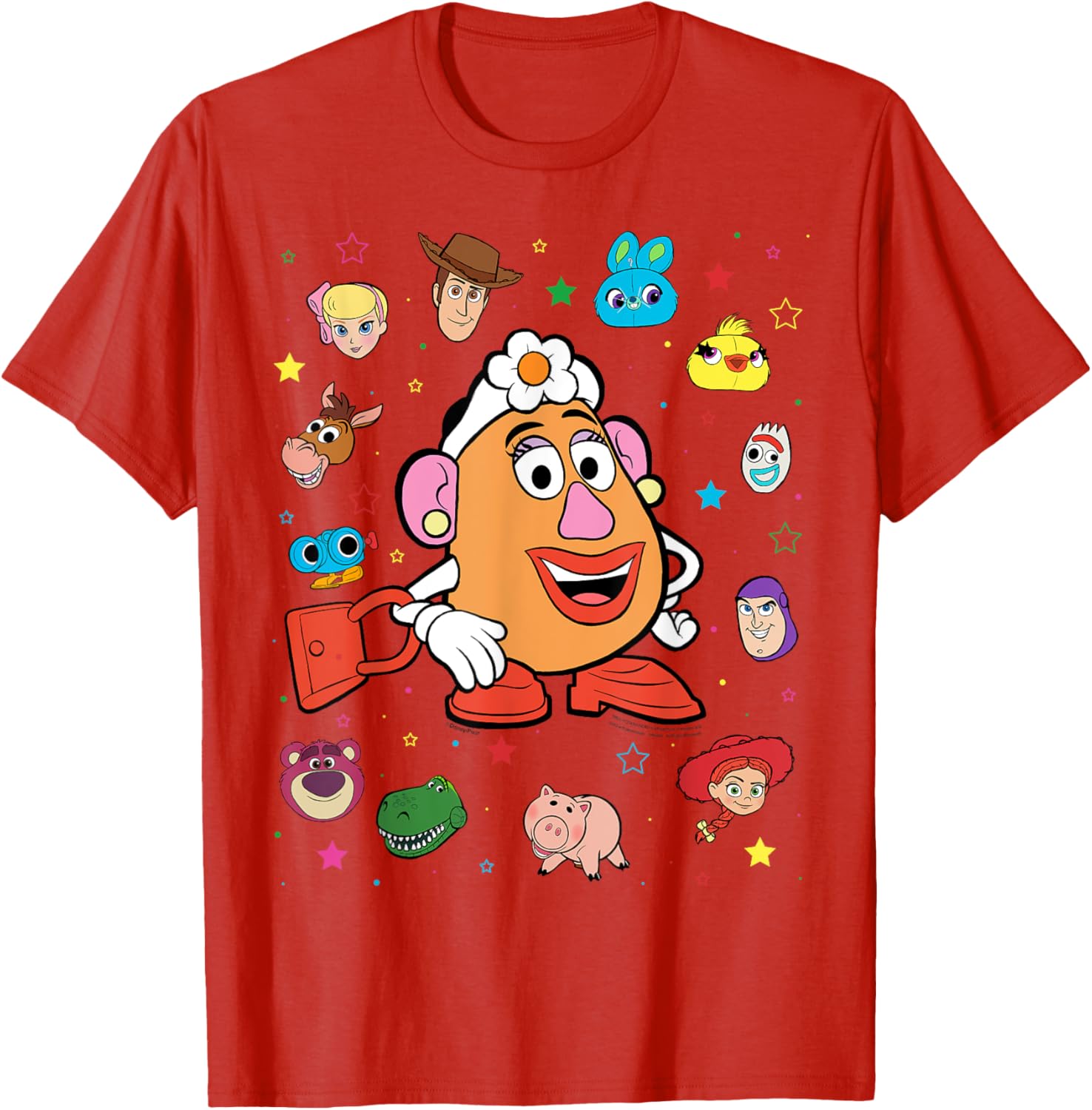 Fun Toy Story Mrs. Potato Head Costume T-Shirt for Kids and Adults - 20