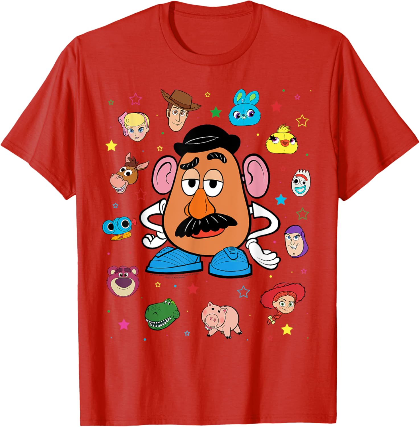 Disney Pixar Toy Story Mr. Potato Head Costume T-Shirt for Fun Dress Up - 22