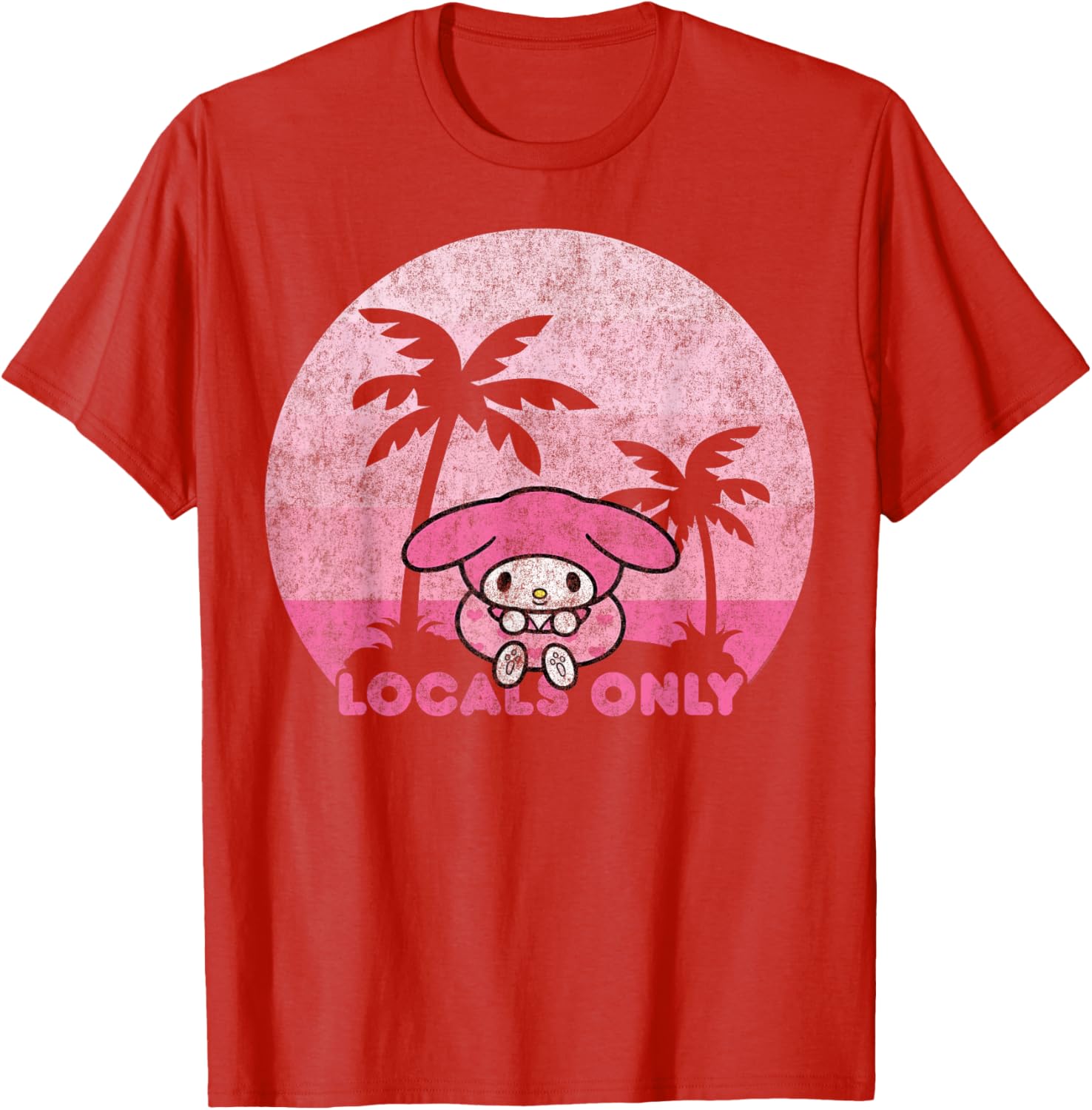 My Melody Locals Only T-Shirt for Cute and Casual Style Lovers - 9