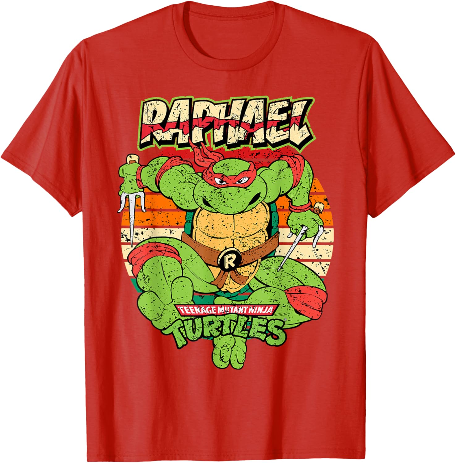 Raphael Action Sunset T-Shirt - Mademark x Teenage Mutant Ninja Turtles - 9