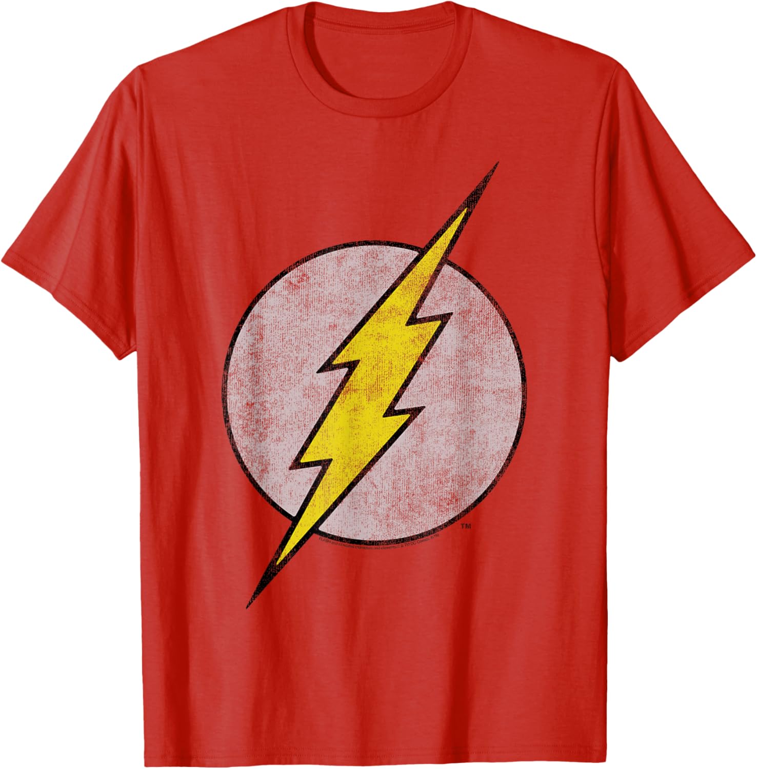 DC Comics Flash Old Logo T-Shirt for Fans - Stylish & Comfortable Apparel - 6