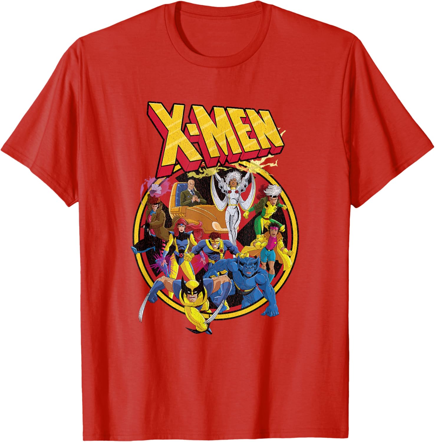 Marvel X-Men 90s Retro Animated Series T-Shirt for Fans and Collectors - 1
