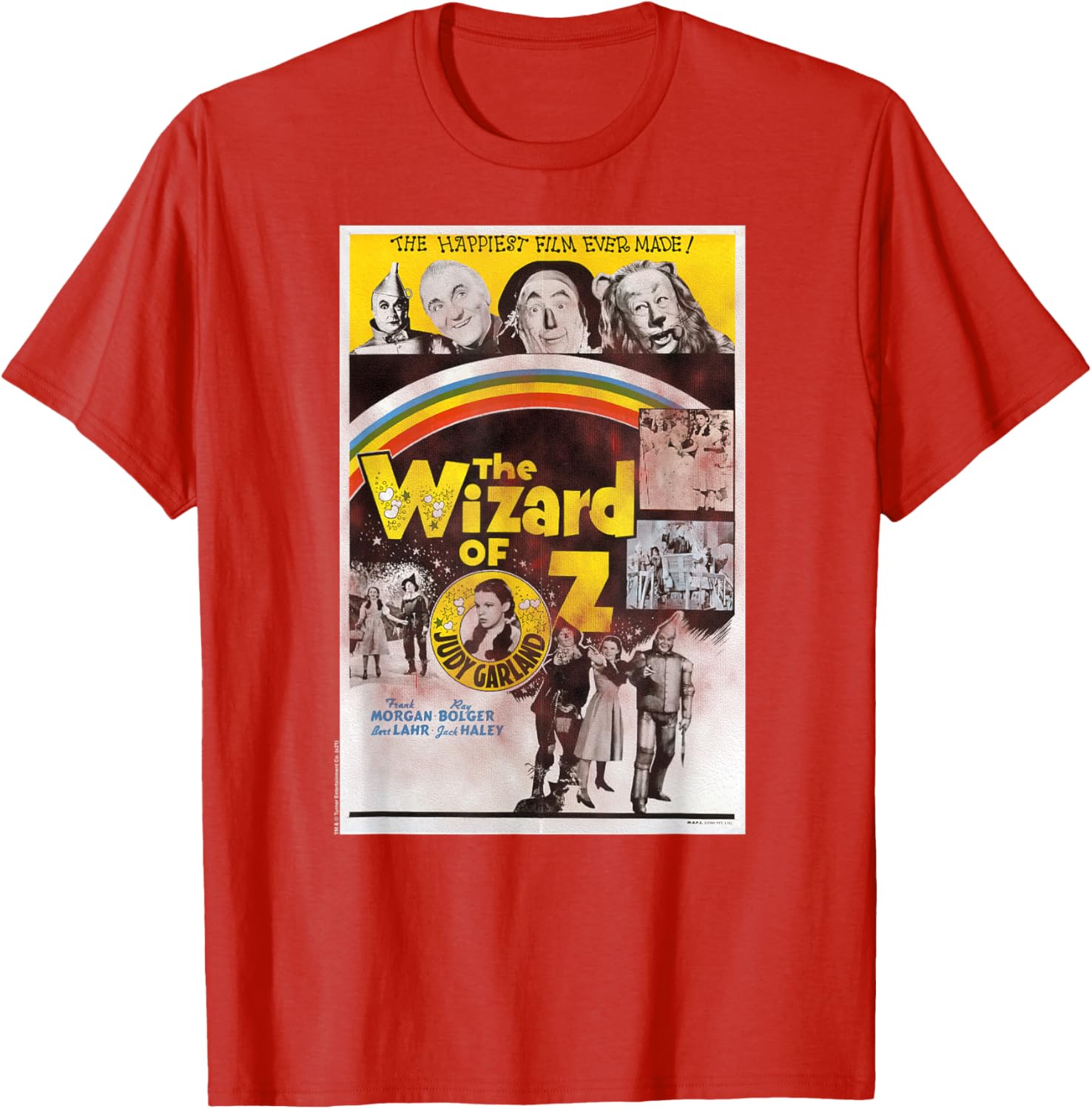 Wizard of Oz Vintage Movie Poster T-Shirt for Fans of Classic Films - 4
