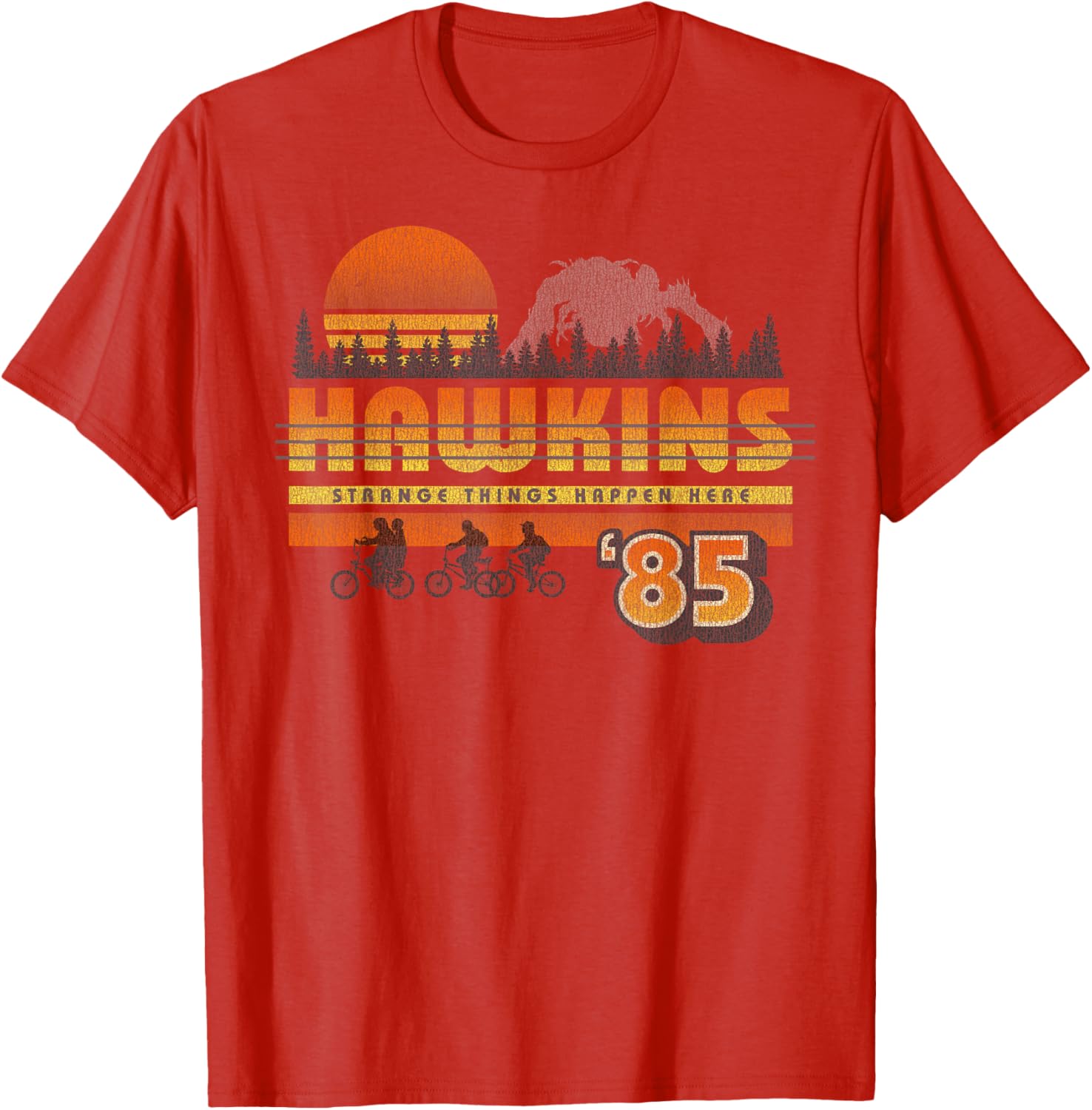 Stranger Things 85 Retro T-Shirt for Fans of Hawkins Adventure - 2