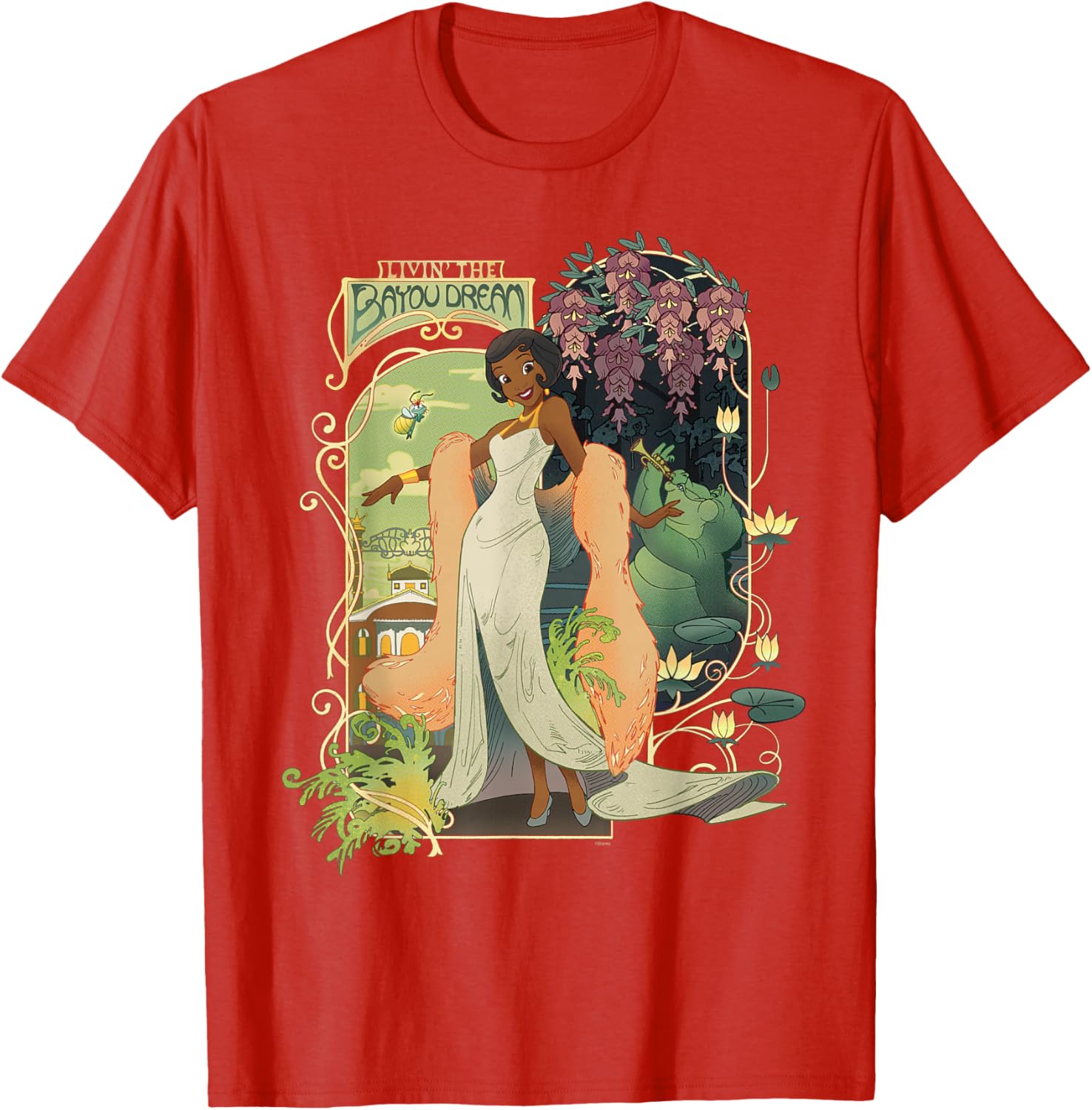 Disney Princess Tiana Livin' the Bayou Dream T-Shirt for Kids and Adults - 13