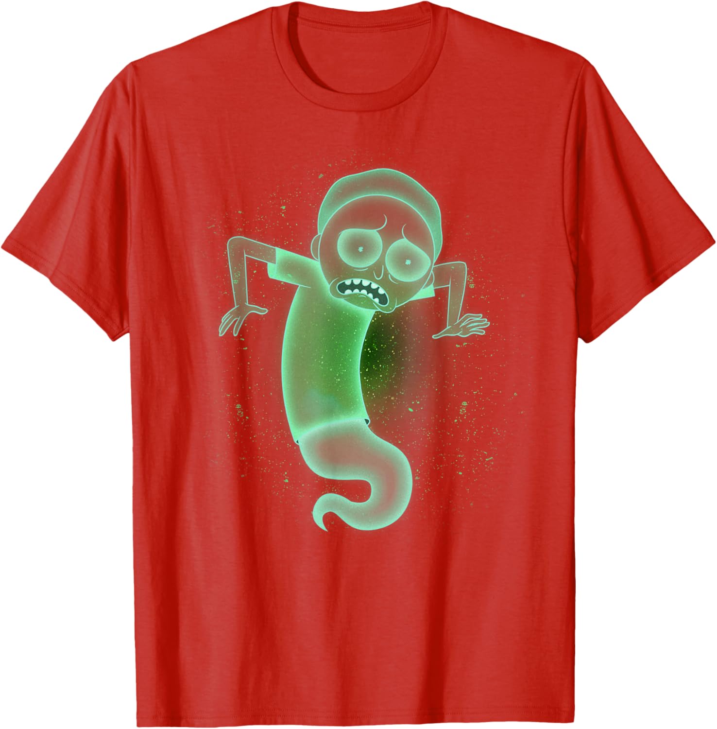 Rick and Morty Ghost Morty T-Shirt - Fun and Stylish Apparel for Fans - 9
