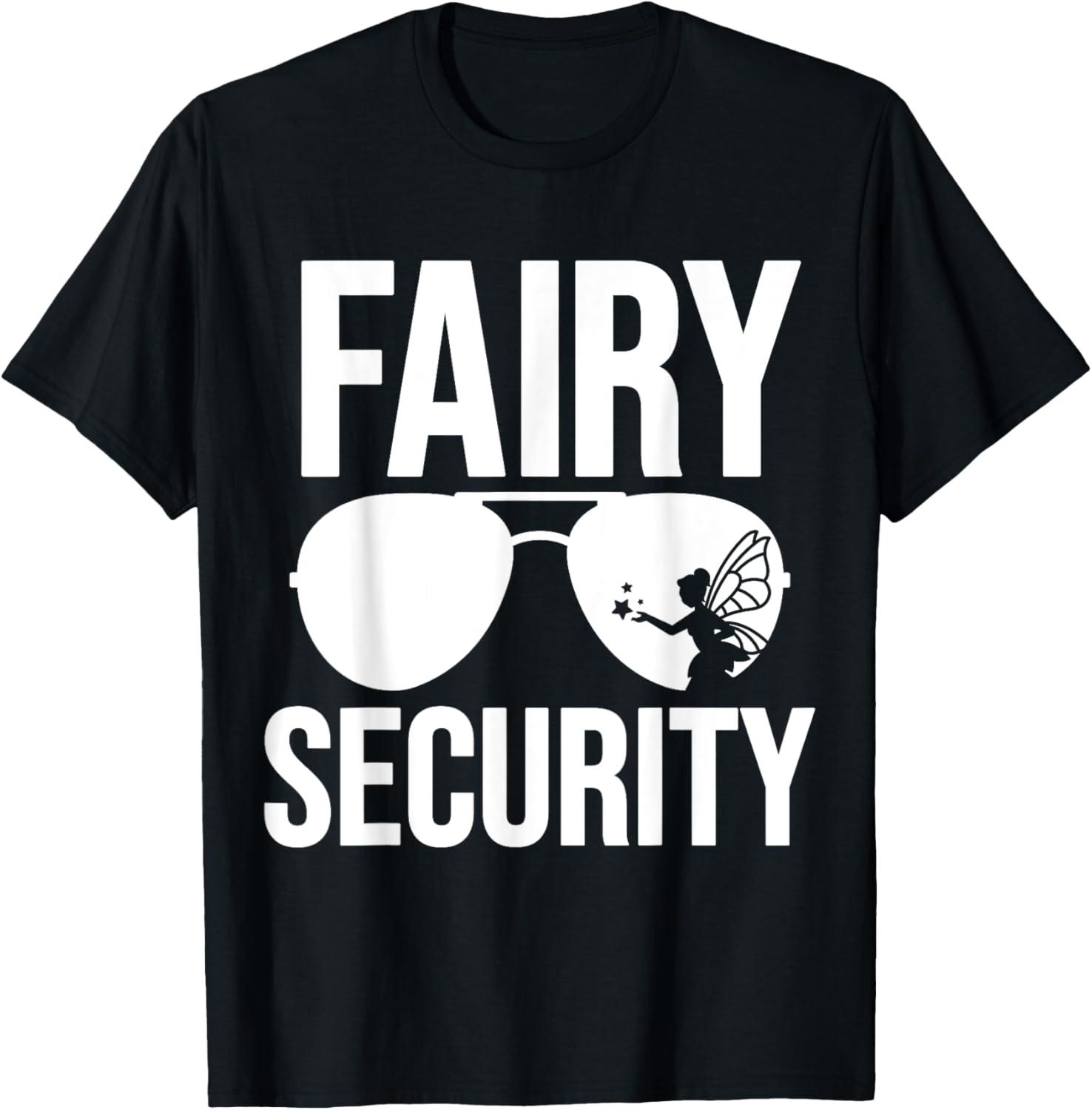 Fairy Security Family Halloween Costume T-Shirt for Mom and Dad - 1