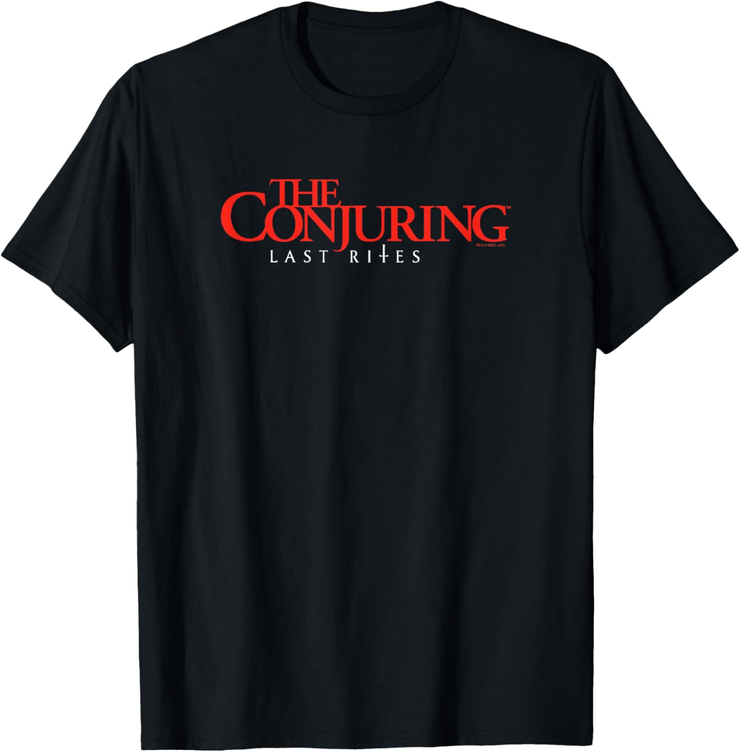 The Conjuring Last Rites Horror Movie Logo T-Shirt for Fans - 1