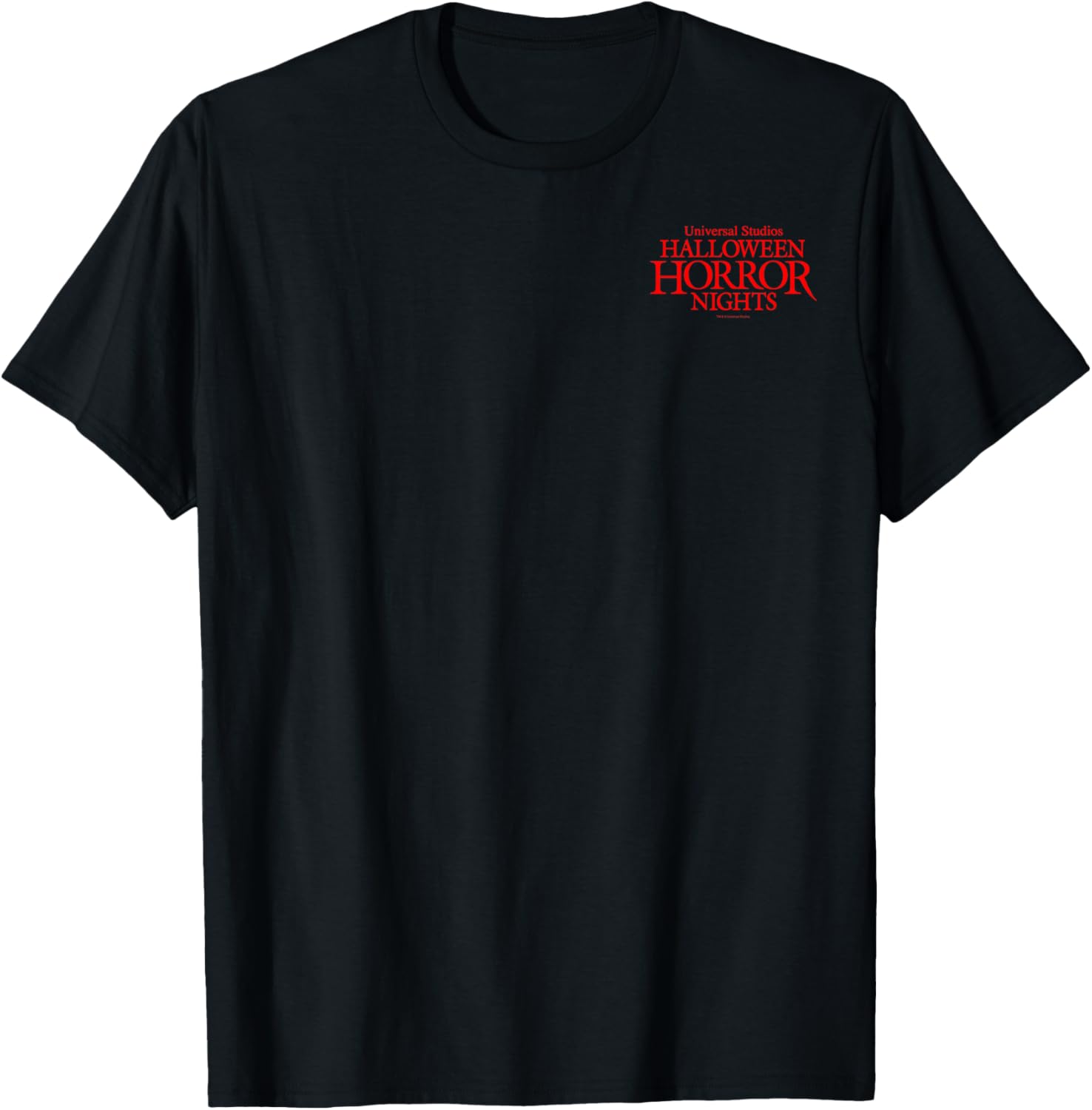 Halloween Horror Nights Florida Marquee Front and Back T-Shirt for Fans - 2