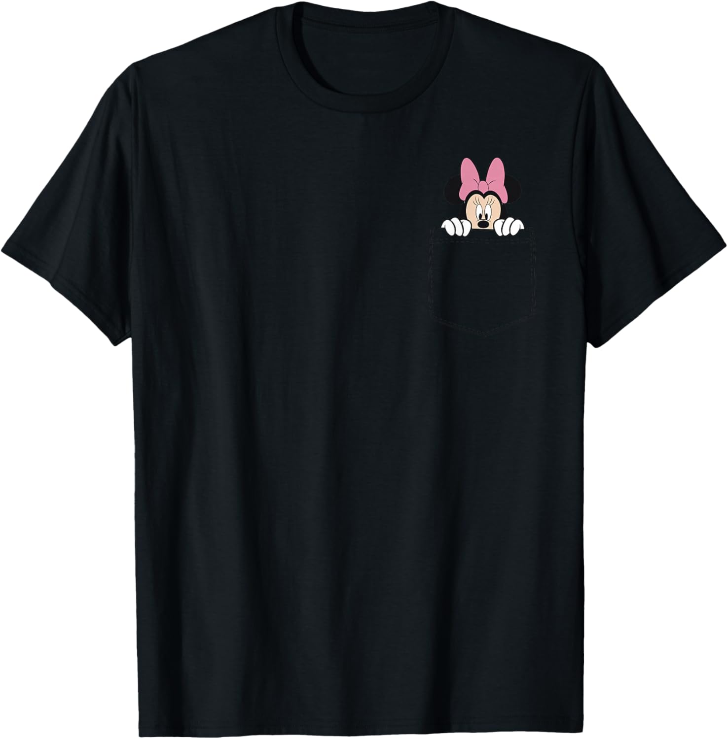 Black Disney Minnie Mouse T-Shirt for Casual Style and Comfort - 10