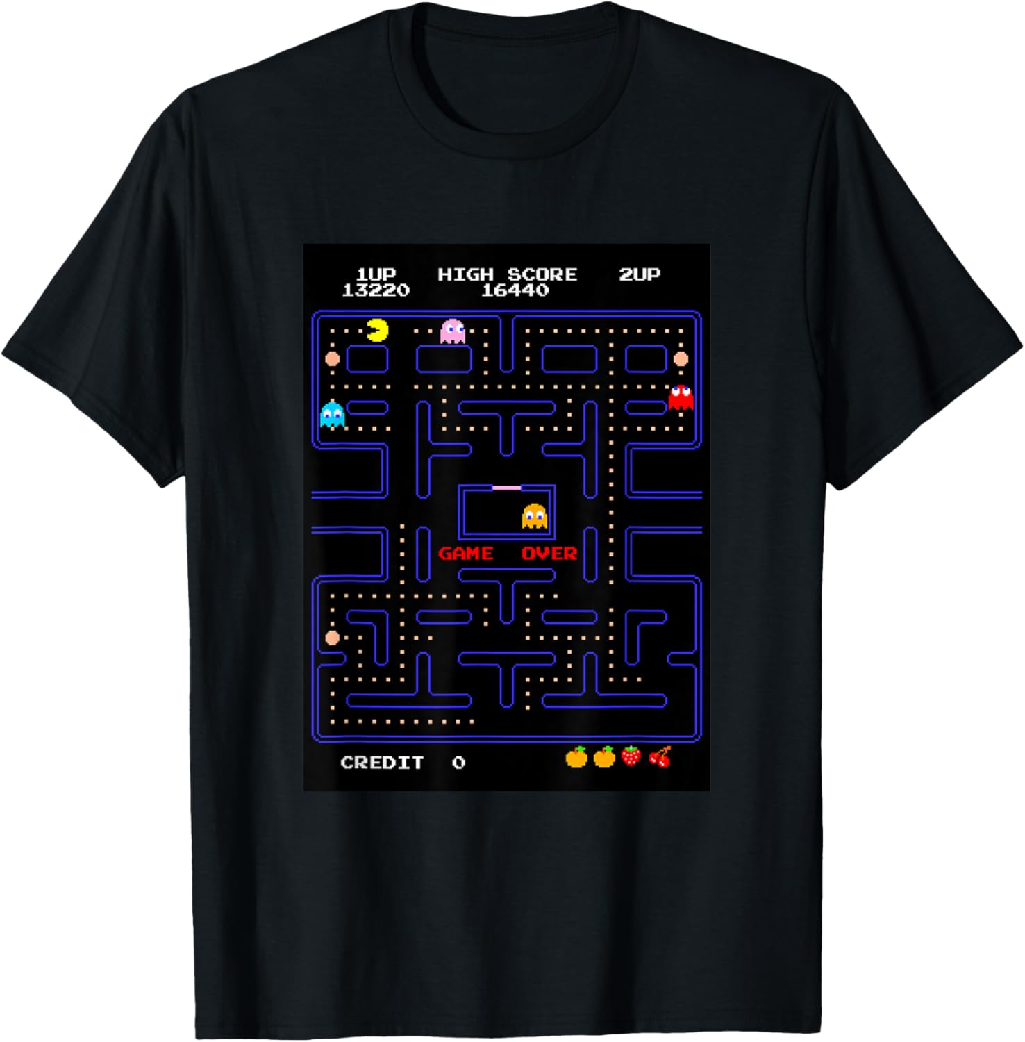 PAC-MAN T-Shirt for Gamers - Retro Arcade Style Fashion Top - 4