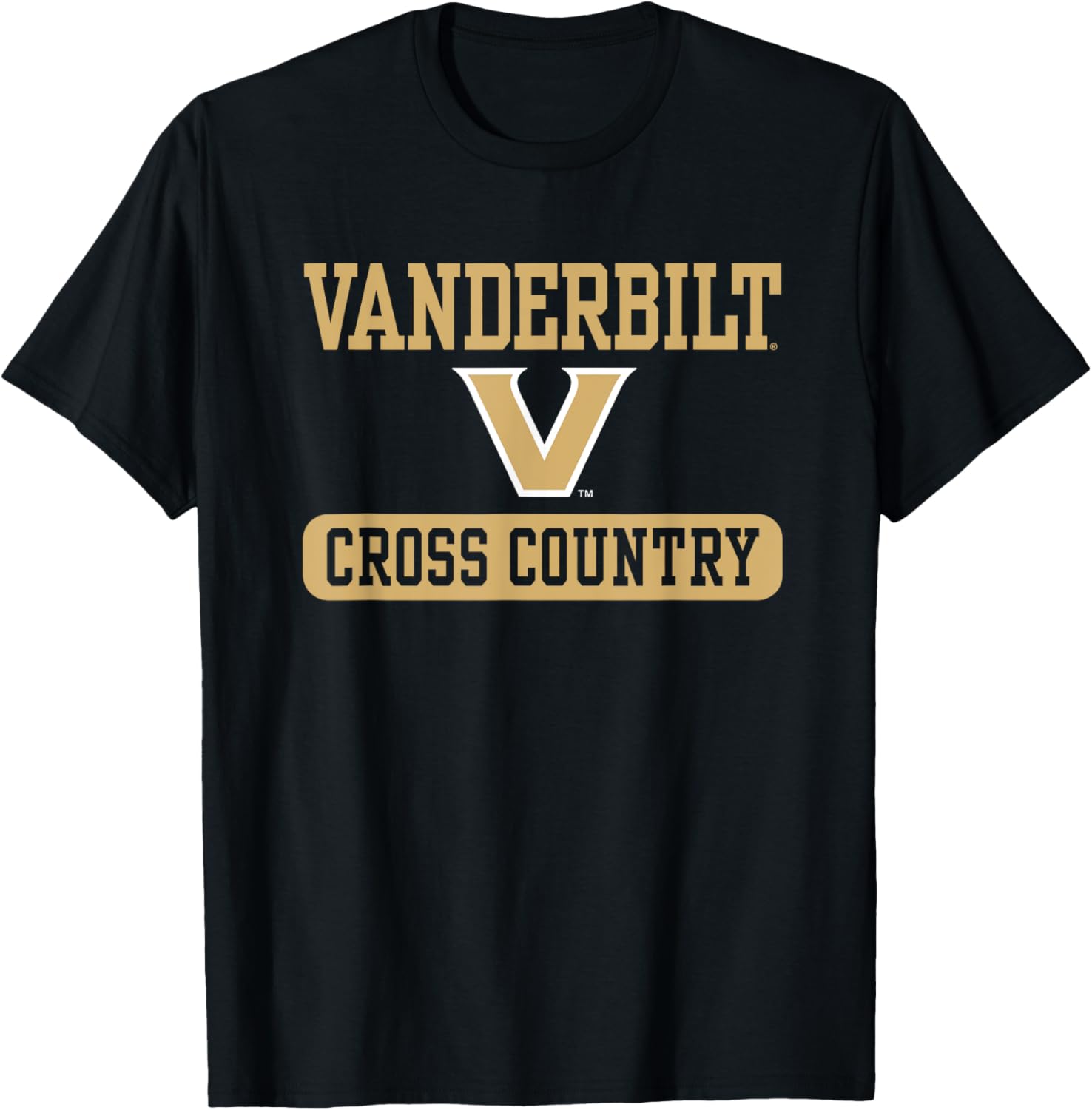 Vanderbilt Commodores Cross Country T-Shirt for Sports Fans and Athletes - 2