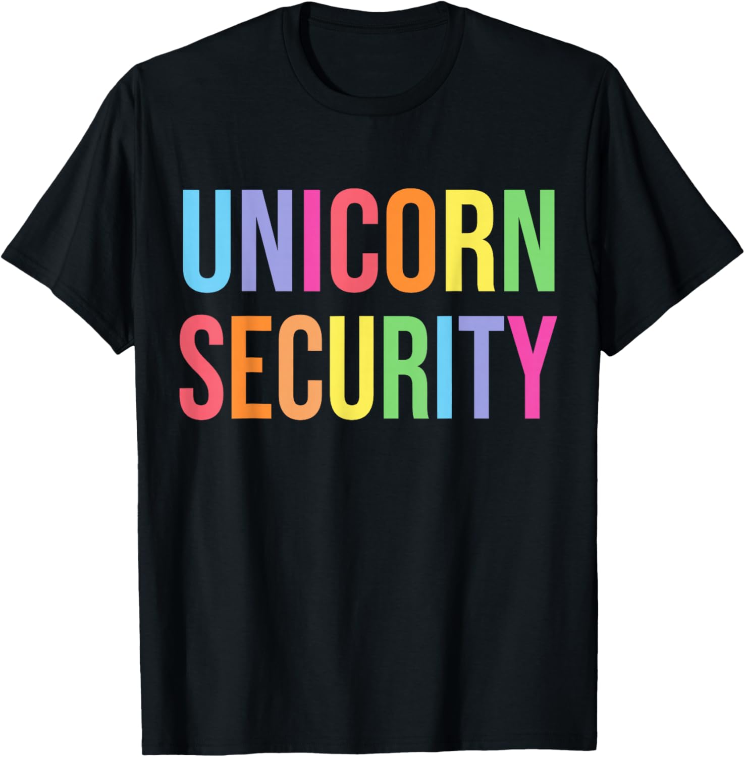 Halloween Family Costume Unicorn Security T-Shirt for Mom, Dad, Daughter - 11