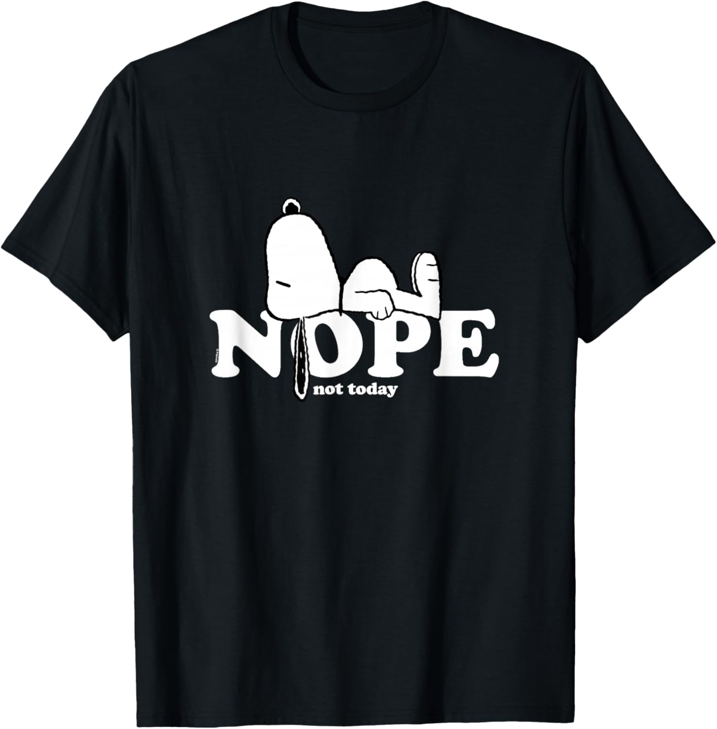 Snoopy Nope T-Shirt Fun Graphic Tee for Casual Wear and Gifts - 1