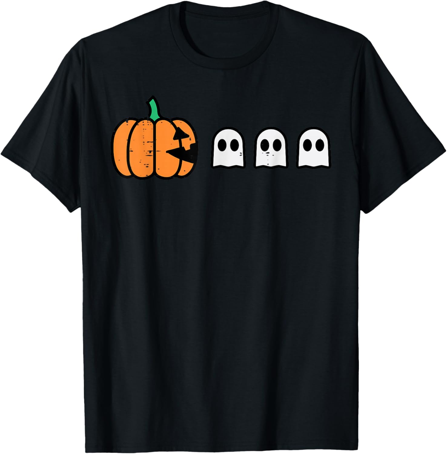 Halloween Gamer Pumpkin Ghost T-Shirt for Men Boys and Kids - 16