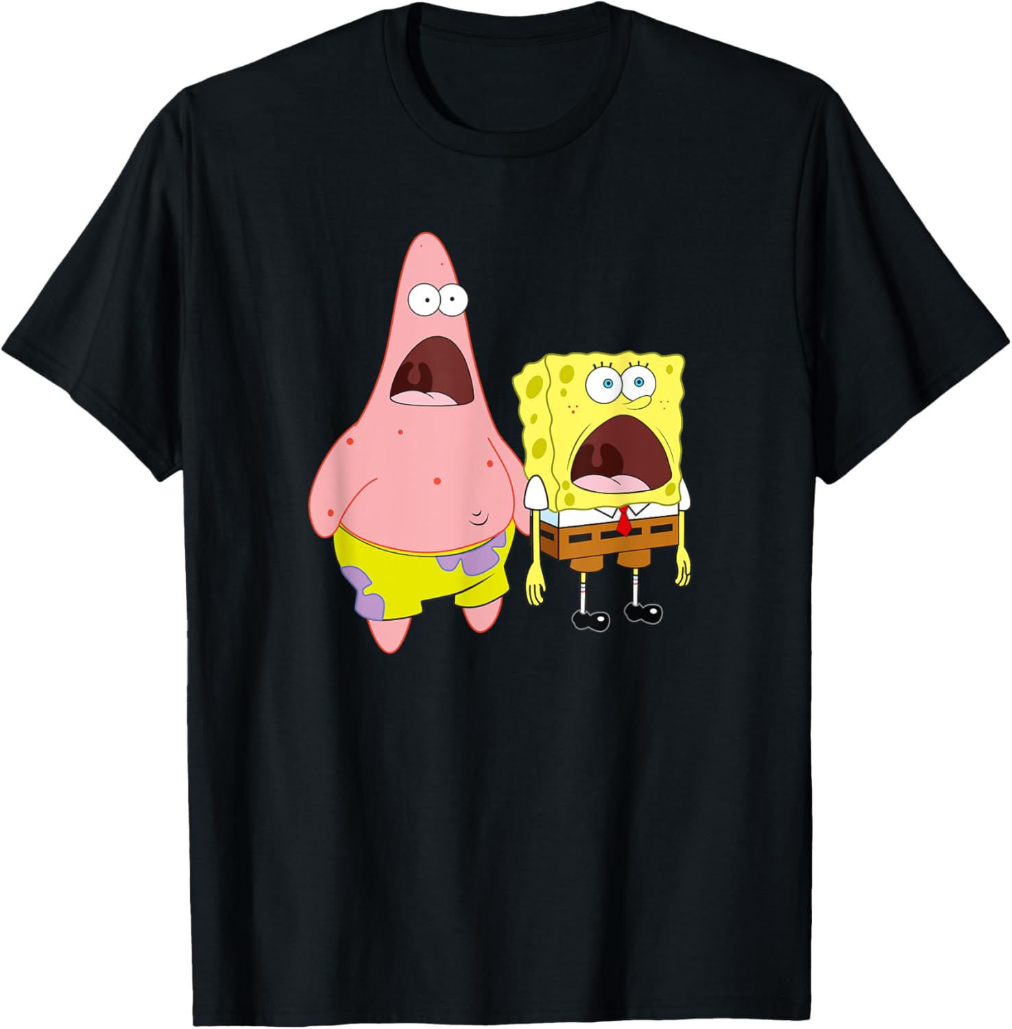 Mademark x SpongeBob SquarePants Wide Eyed Surprise T-Shirt for Fans - 14