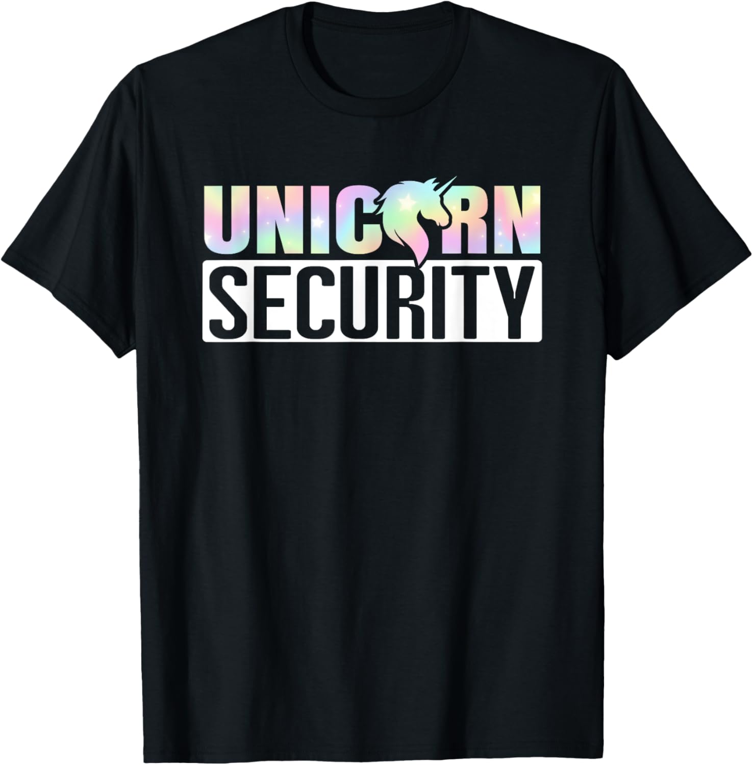 Halloween Family Unicorn Security T-Shirt for Mom, Dad, and Daughter - 1