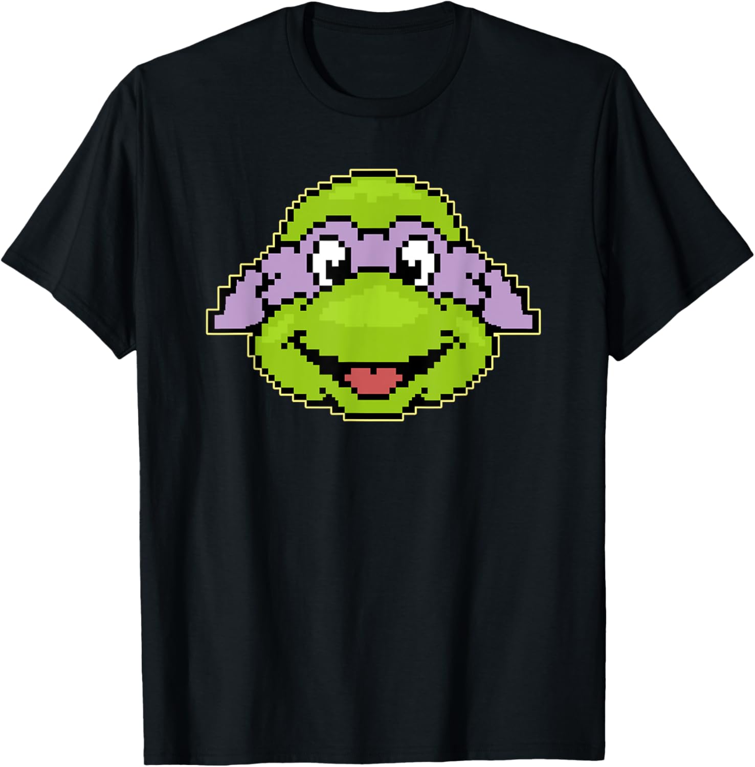 Mademark Teenage Mutant Ninja Turtles Donatello Pixel Style T-Shirt - 2