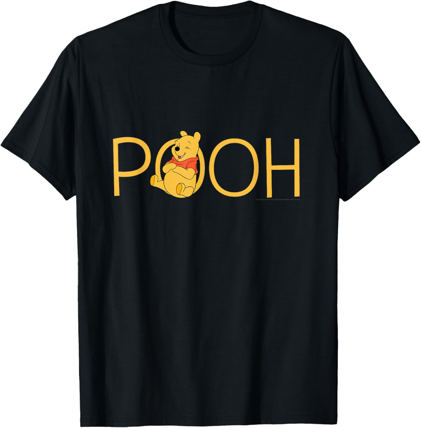 Disney Winnie the Pooh Classic Lettering T-Shirt for Kids and Adults - 17