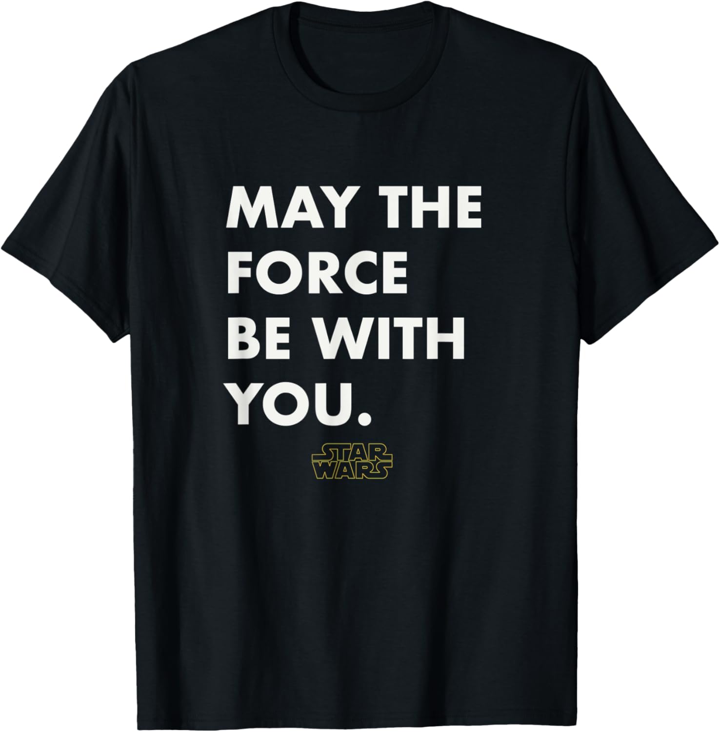 Disney Marvel Star Wars Princess Men's Black Short Sleeve T-Shirt Small - 1