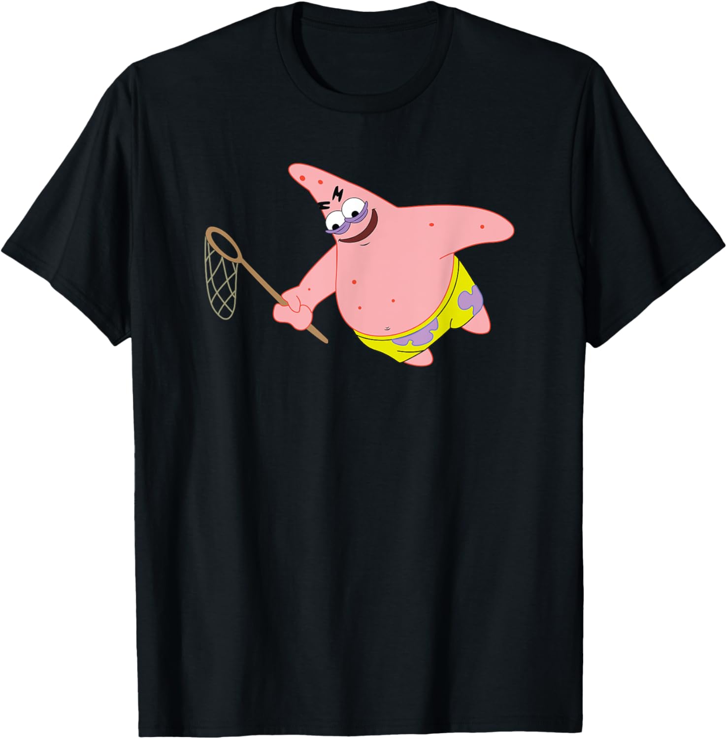 Mademark SpongeBob Patrick Wicked Grin T-Shirt for Fun Fashion Lovers - 1