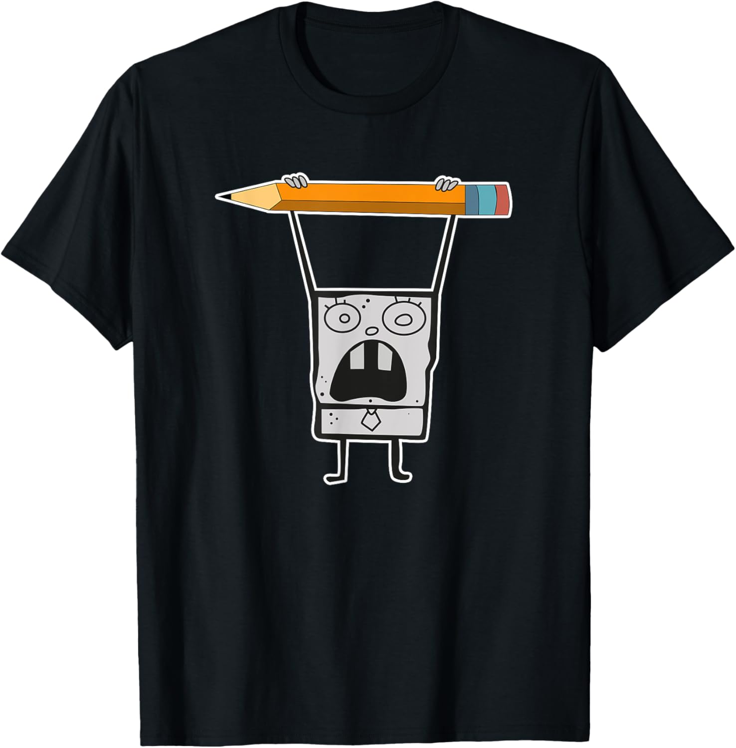 Mademark x SpongeBob SquarePants DoodleBob T-Shirt for Fun Fashion - 10