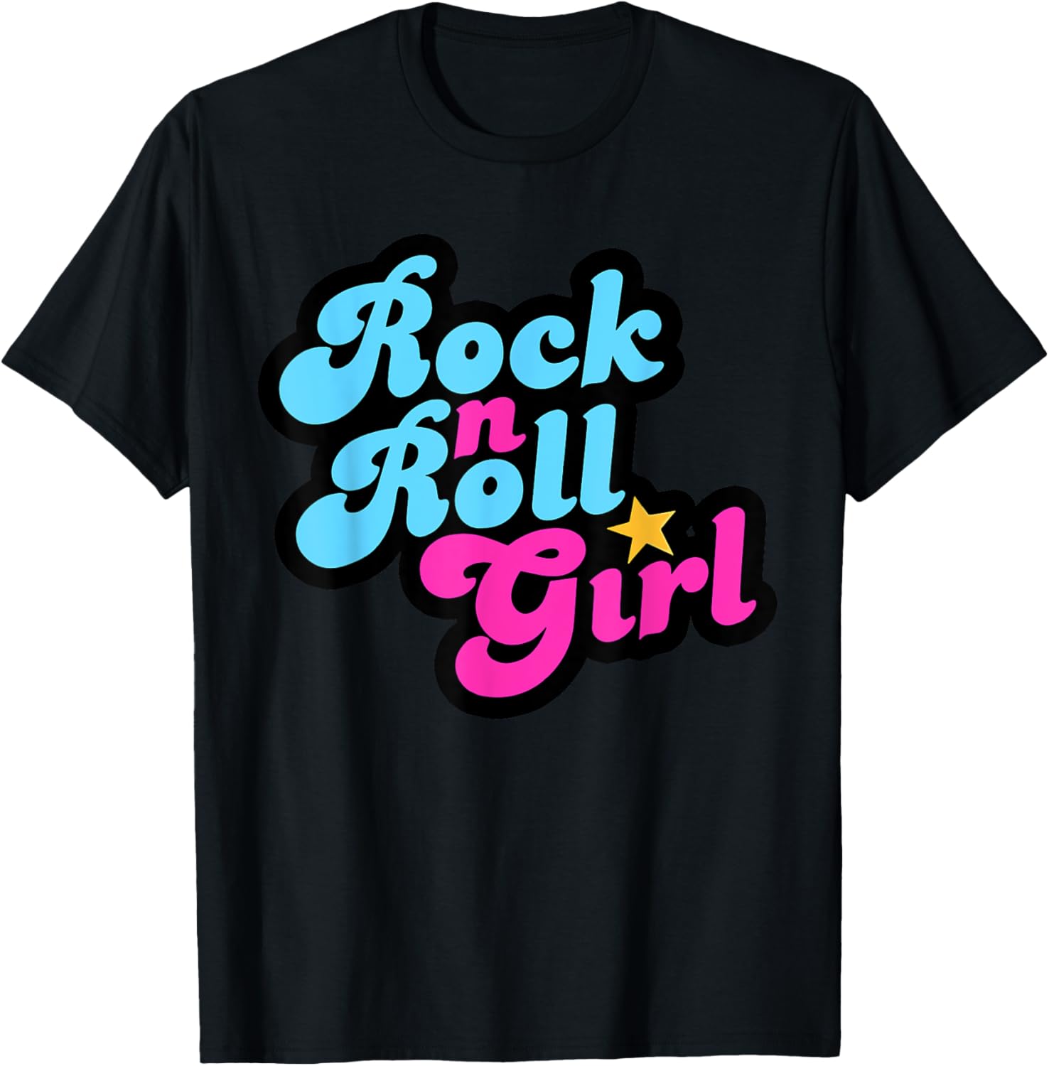 Rock N Roll Girl Halloween Costume T-Shirt for Women - Fun and Stylish Apparel - 22