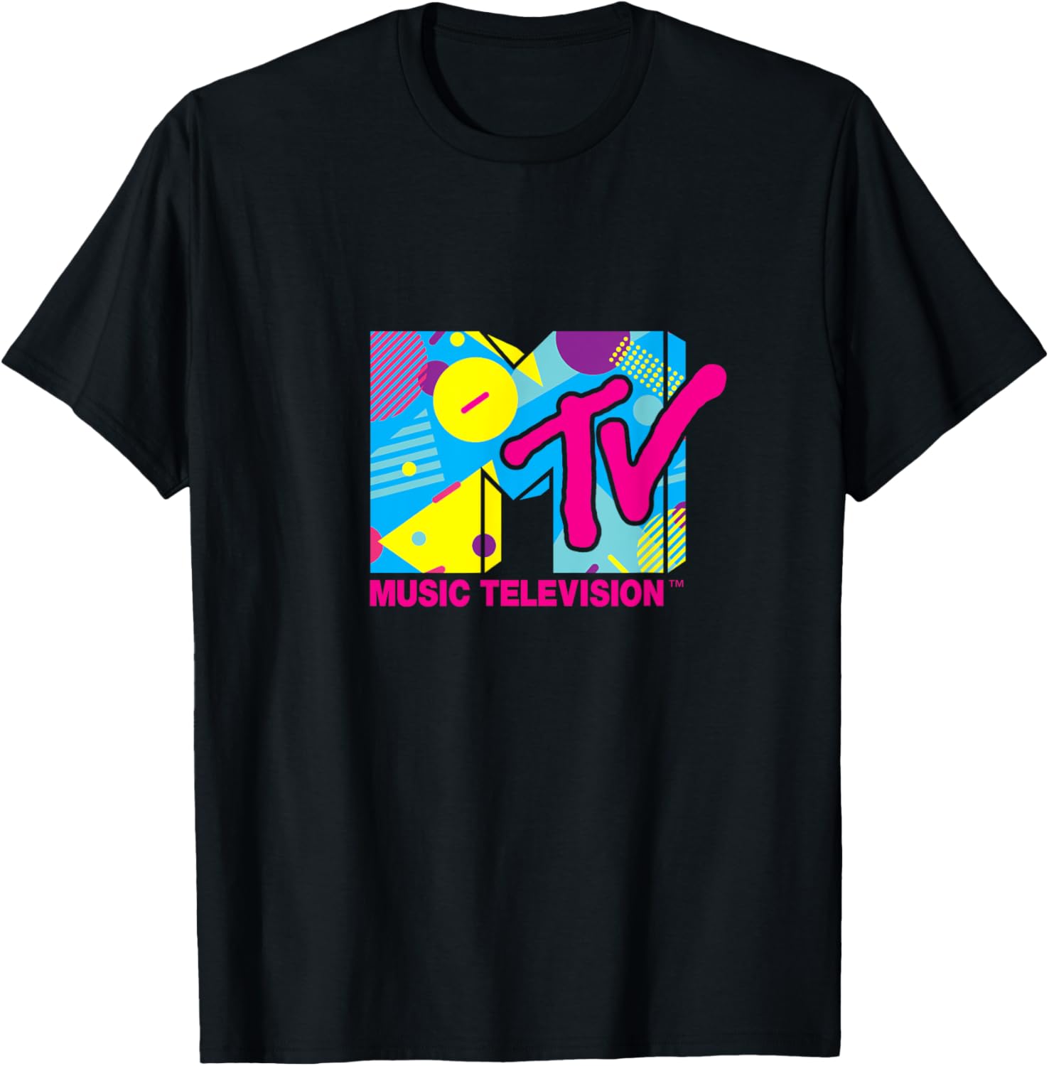 Mademark x MTV 1980s Spring Break Retro Logo T-Shirt Casual Wear - 14