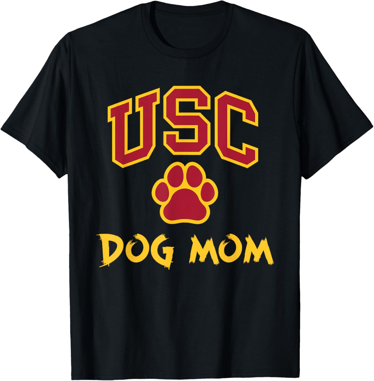USC Southern Cal Dog Mom Pet Lover T-Shirt for Sports Fans - 2